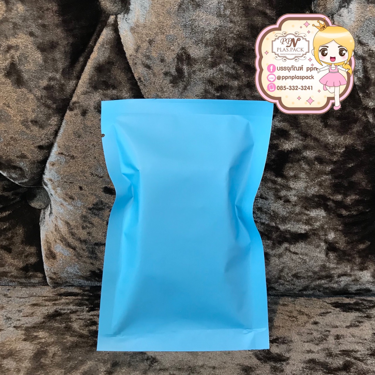 ซองฟรอยส์ สีฟ้าพาสเทล ใส่สบู่ 30 g. ขนาด 3 X 5 นิ้ว