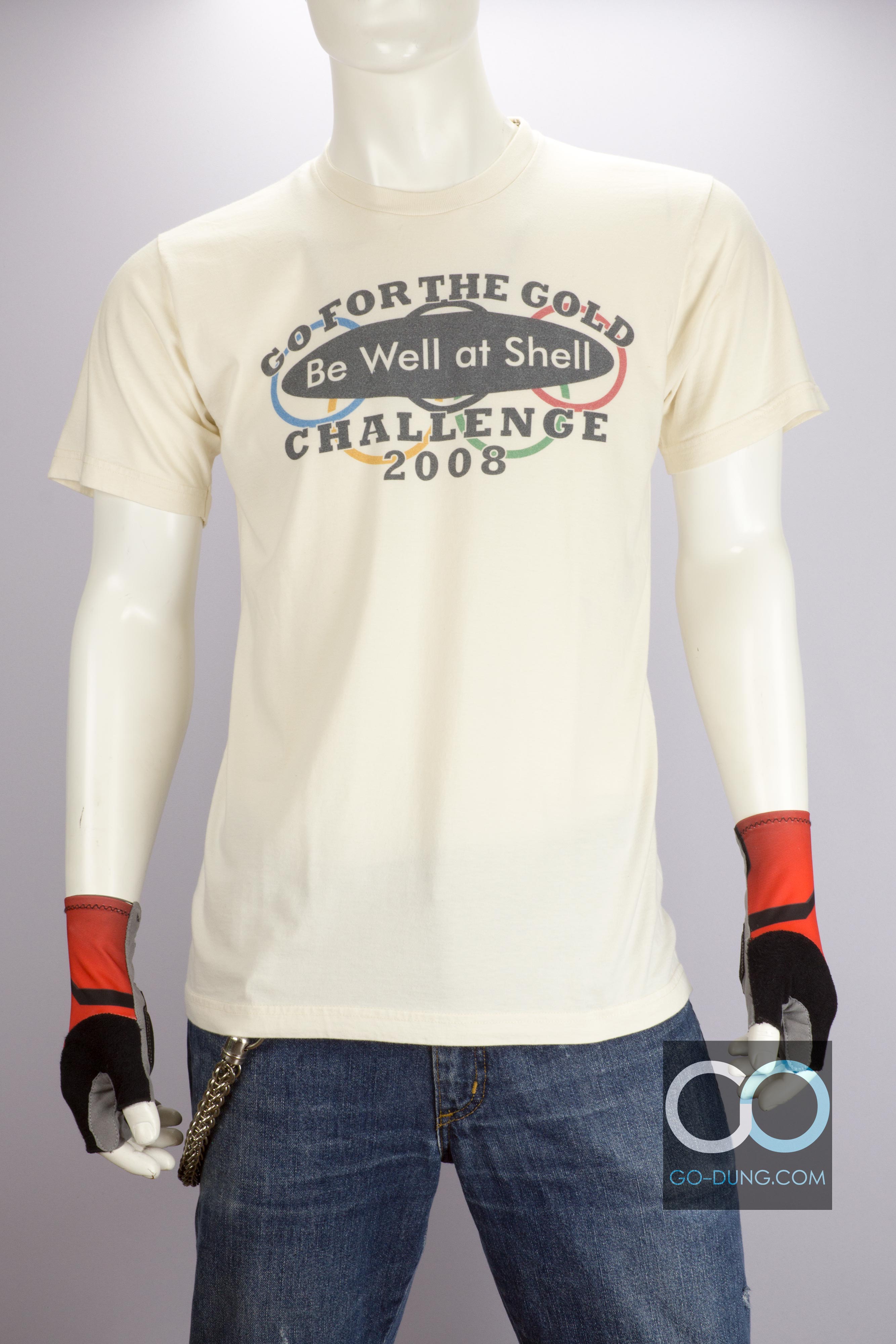 เสื้อยืดมือสอง VERVE MADE IN USA : OLYMPIC 2008 ผ้า 100 คอตตอน