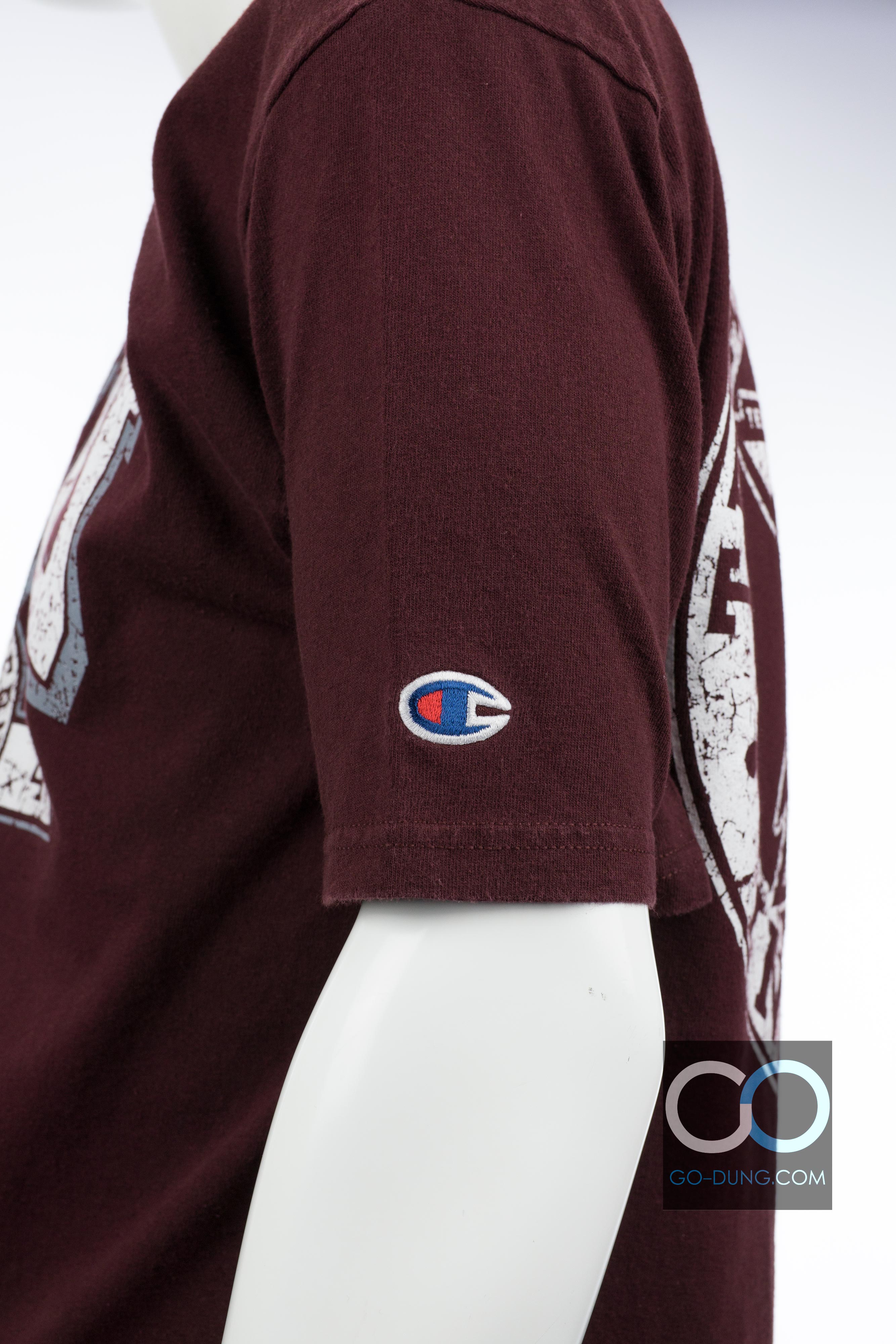 เสื้อยืด USA มือสอง CHAMPION : TUS TEXAS SOUTHERN UNIVERITY ผ้า 100 คอตตอน
