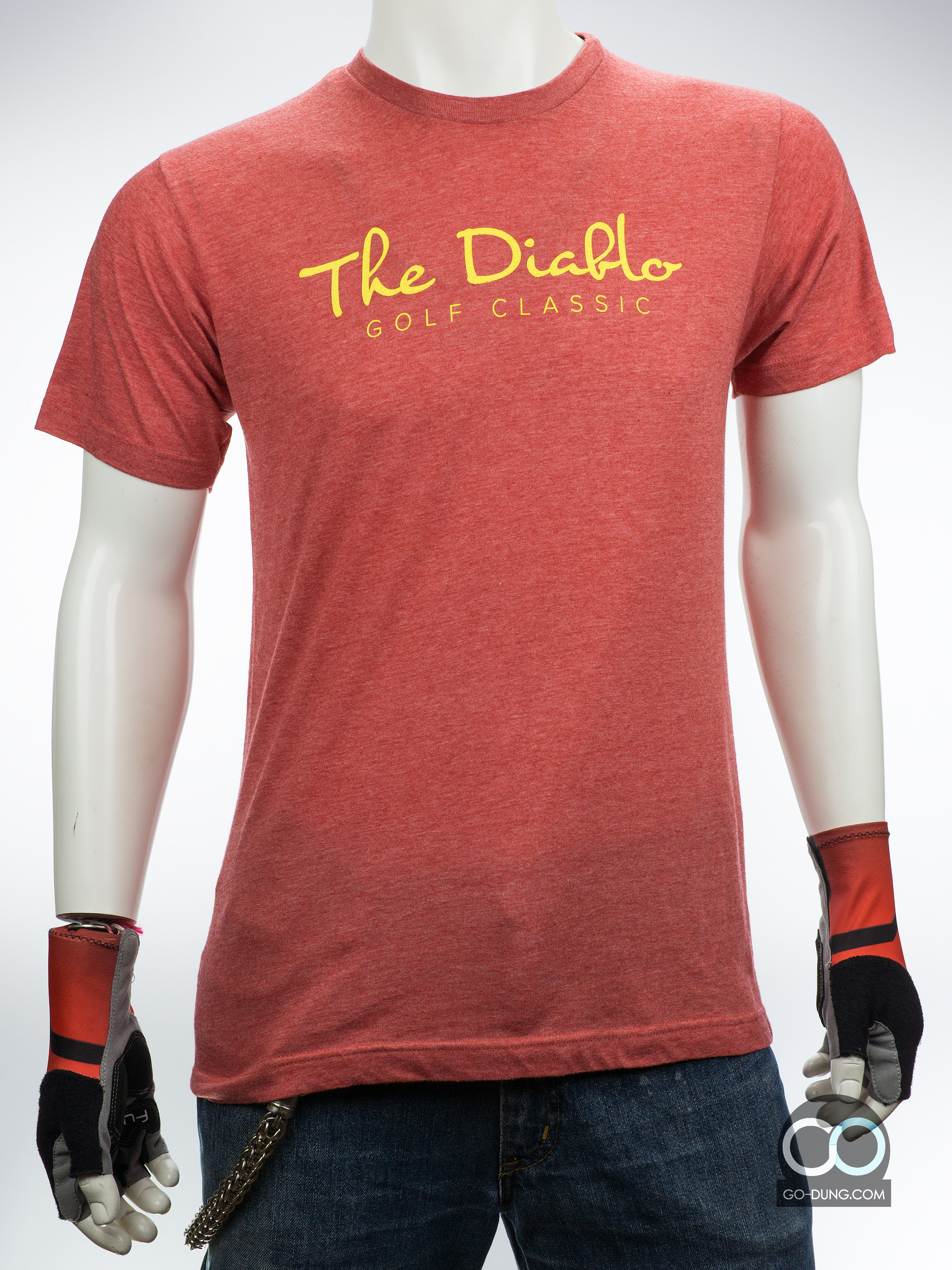 เสื้อยืดมือสอง TULTEX : DIABLO GOLF CLASSIC ผ้าบาง ผ้าผสม 35/65