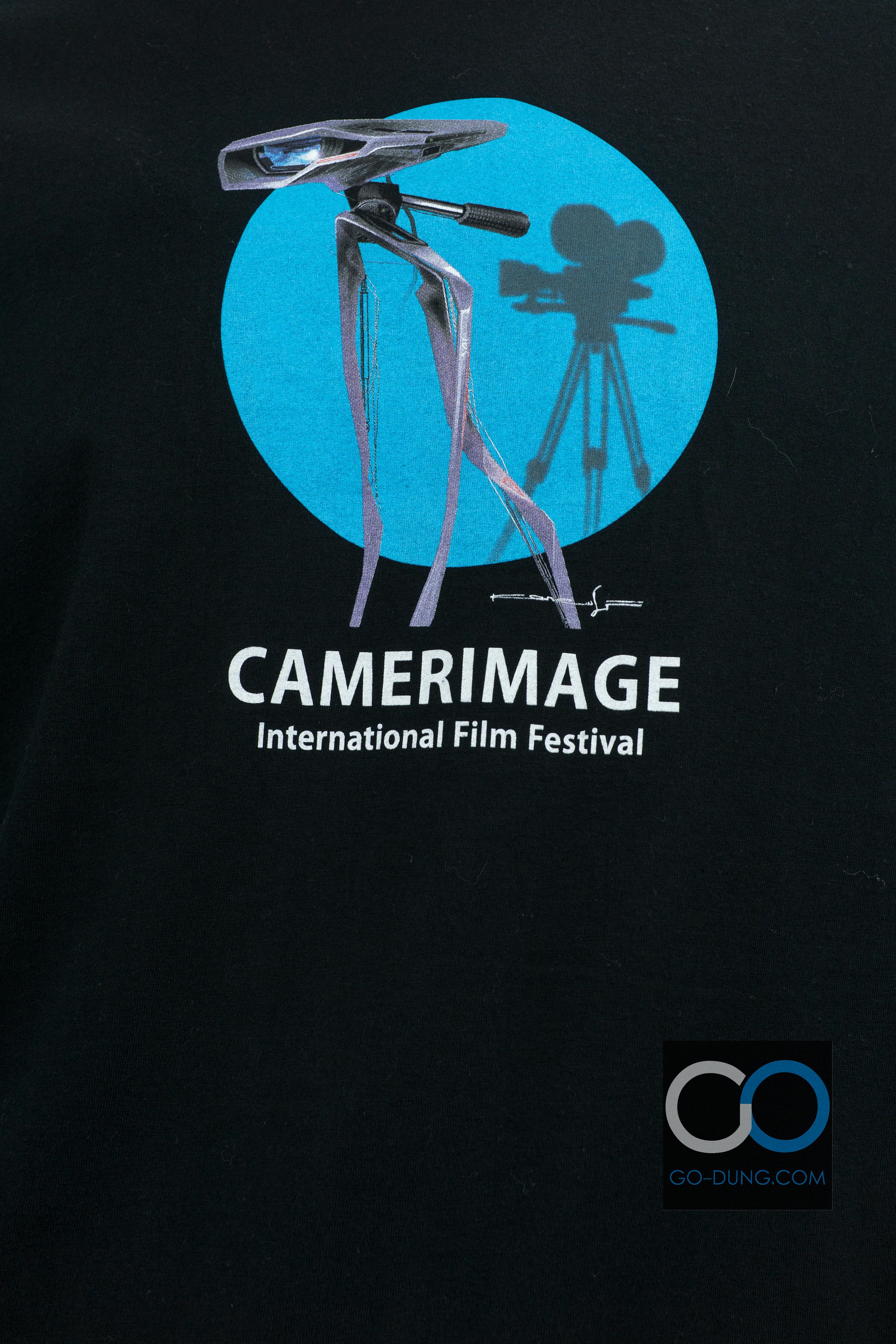 เสื้อยืด USA มือสอง JHK : CAMERIMAGE INTERNATIONAL FILM FESTIVAL ผ้า 100 คอตตอน