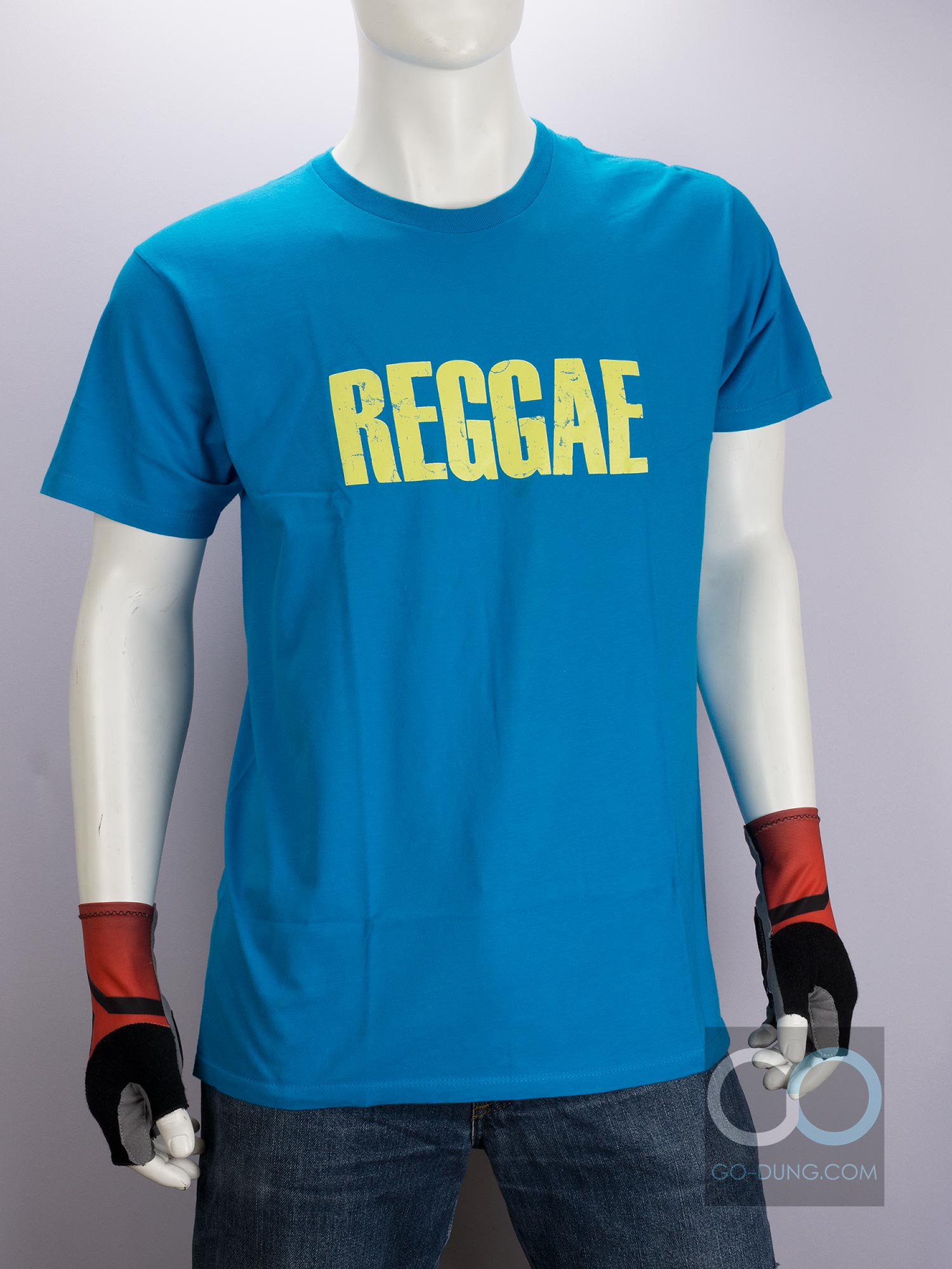 ขาย เสื้อยืดแบรนด์มือ 2 ยี่ห้อ ADAM LEVINE ผ้า 100 คอตตอน สีฟ้า