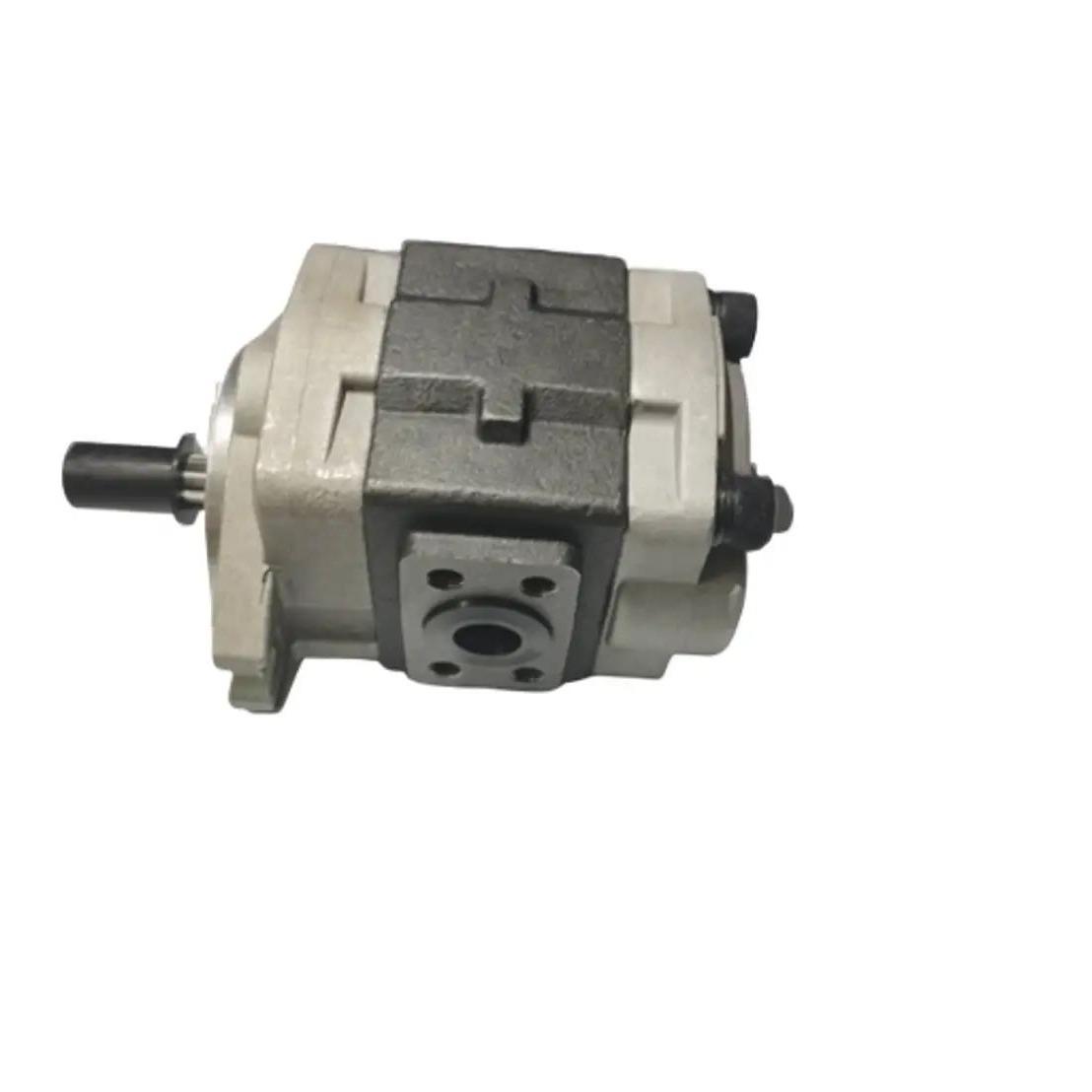 ปั้มไฮดรอลิค ปั้มเครน 3ตัน ร่อง10ฟัน หมุนซ้าย-หมุนขวา 32L ออกท้าย(ออกล่าง) /ออกข้าง รถเครน รถบรรทุกติดเครน Gear Pump Macro แม็คโค