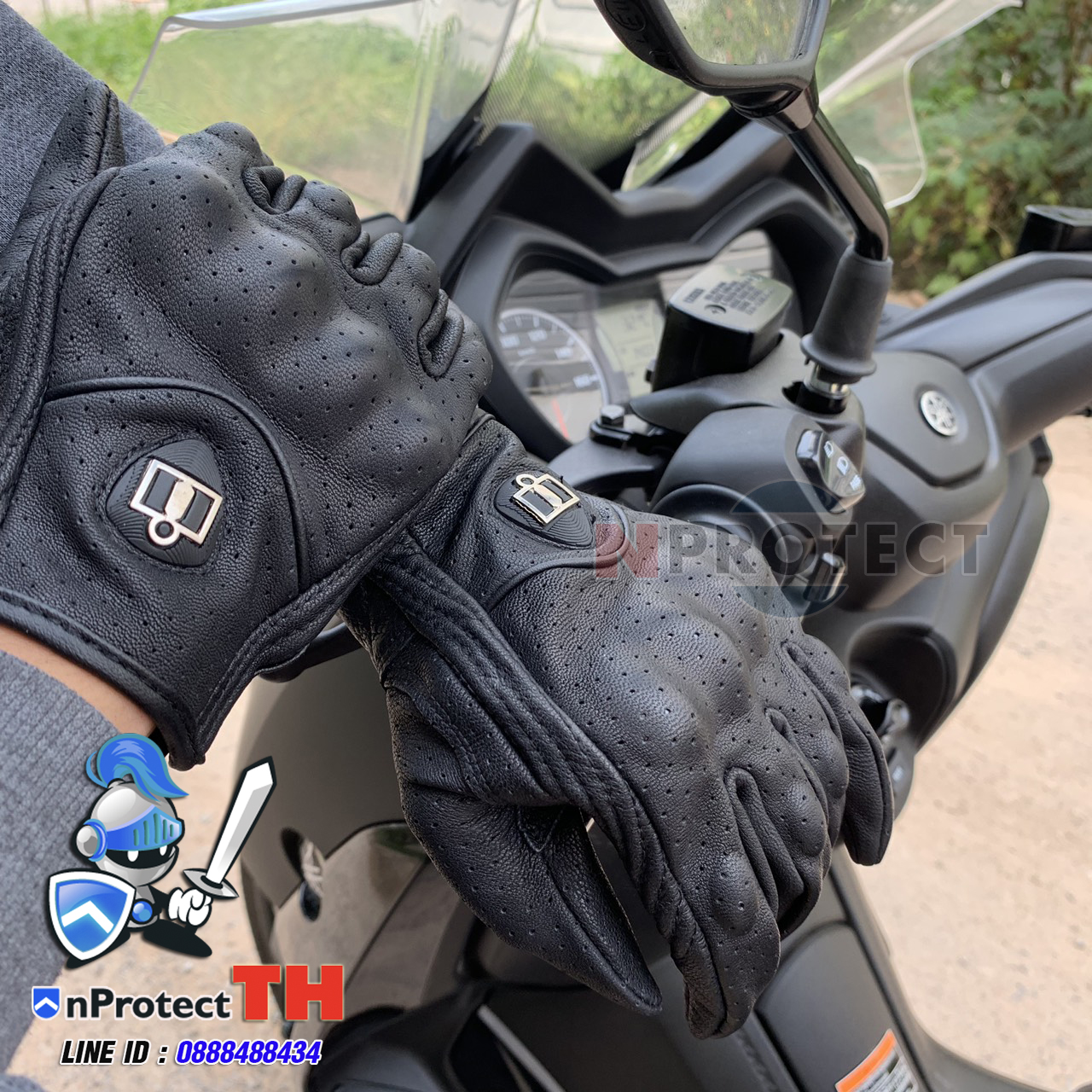 ถุงมือ i-con Pursuit Glove stealth