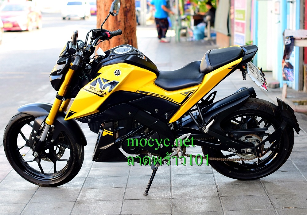 (( ขาแล้วครับ )) M slaz สีเหลืองดำ ส่งเรียบร้อย พร้อมเก็อบเงินปลายทางครับ