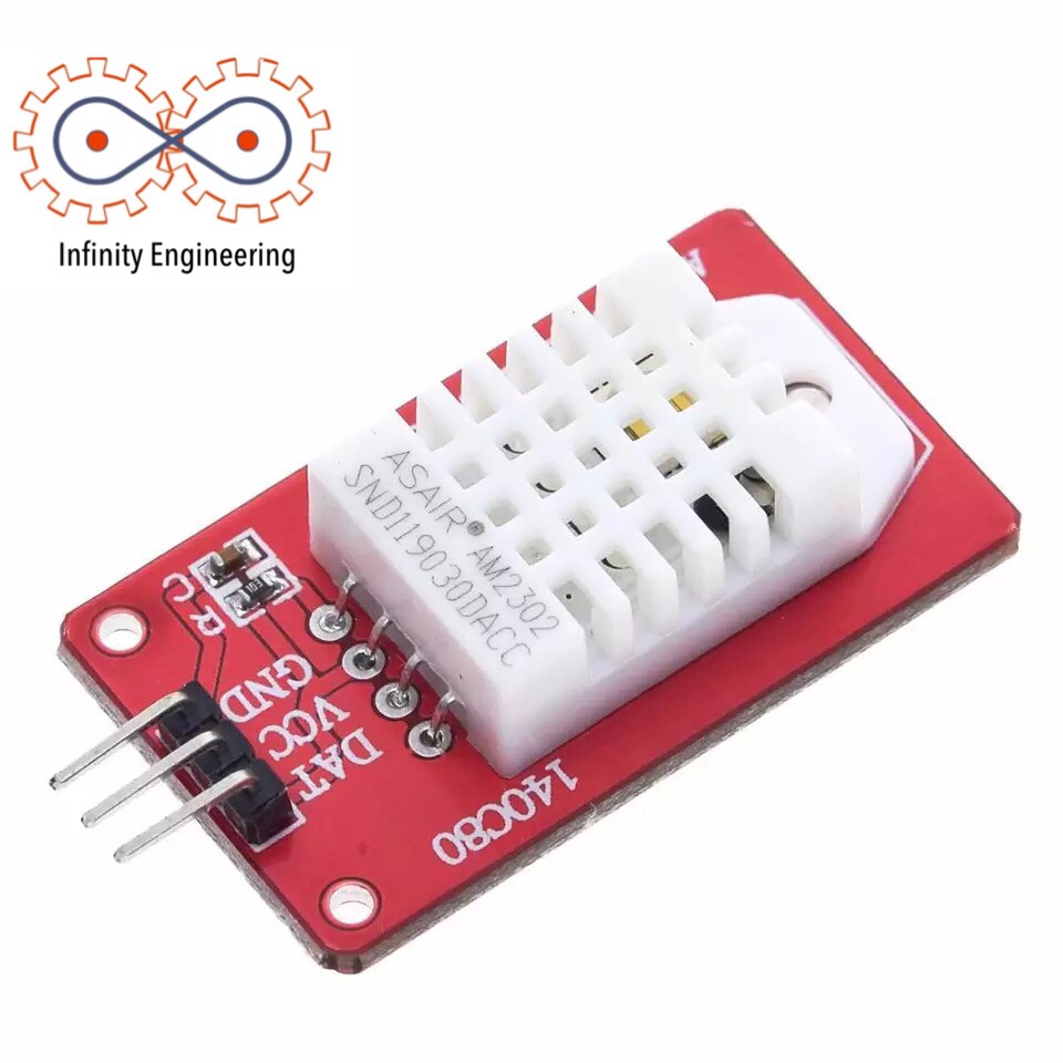 AM2302 DHT22 Sensor โมดูลเซนเซอร์วัดอุณหภูมิและความชื้น