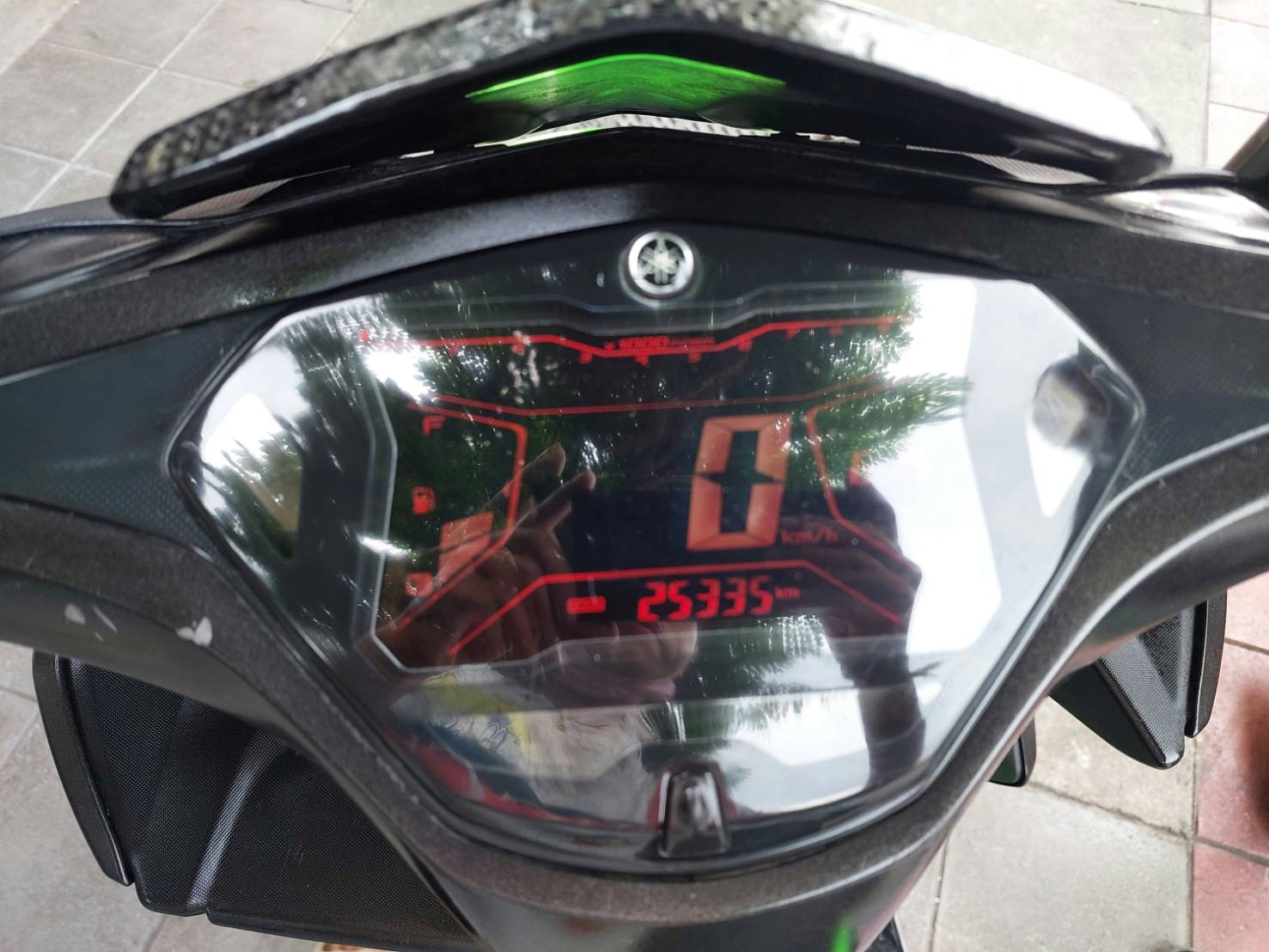 (ปิดการขายครับ) คันที่ 2 แล้วครับ yamaha aerox สีดำเขียว 2018