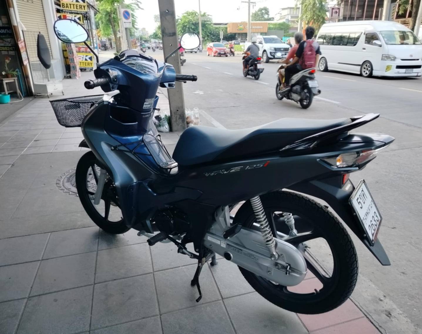 (ปิดการขาย)wave125 led สีเทา ตัวท็อปล้อแม็กปี 2023 โอนให้ฟรี