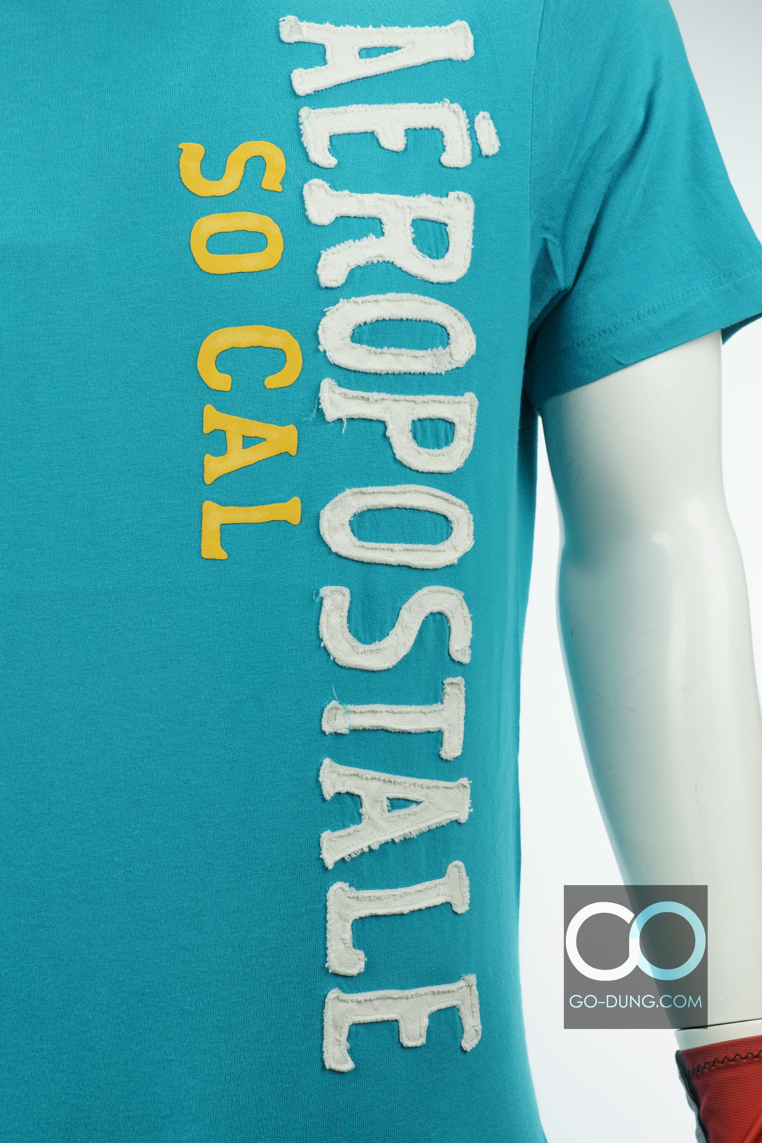 เสื้อยืดมือสอง AEROPOSTALE : SO CALผ้า 100 คอตตอน