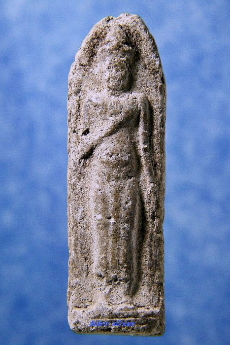 พระเนื้อผงพิมพ์พระร่วงยืน ไม่ทราบที่จัดสร้าง