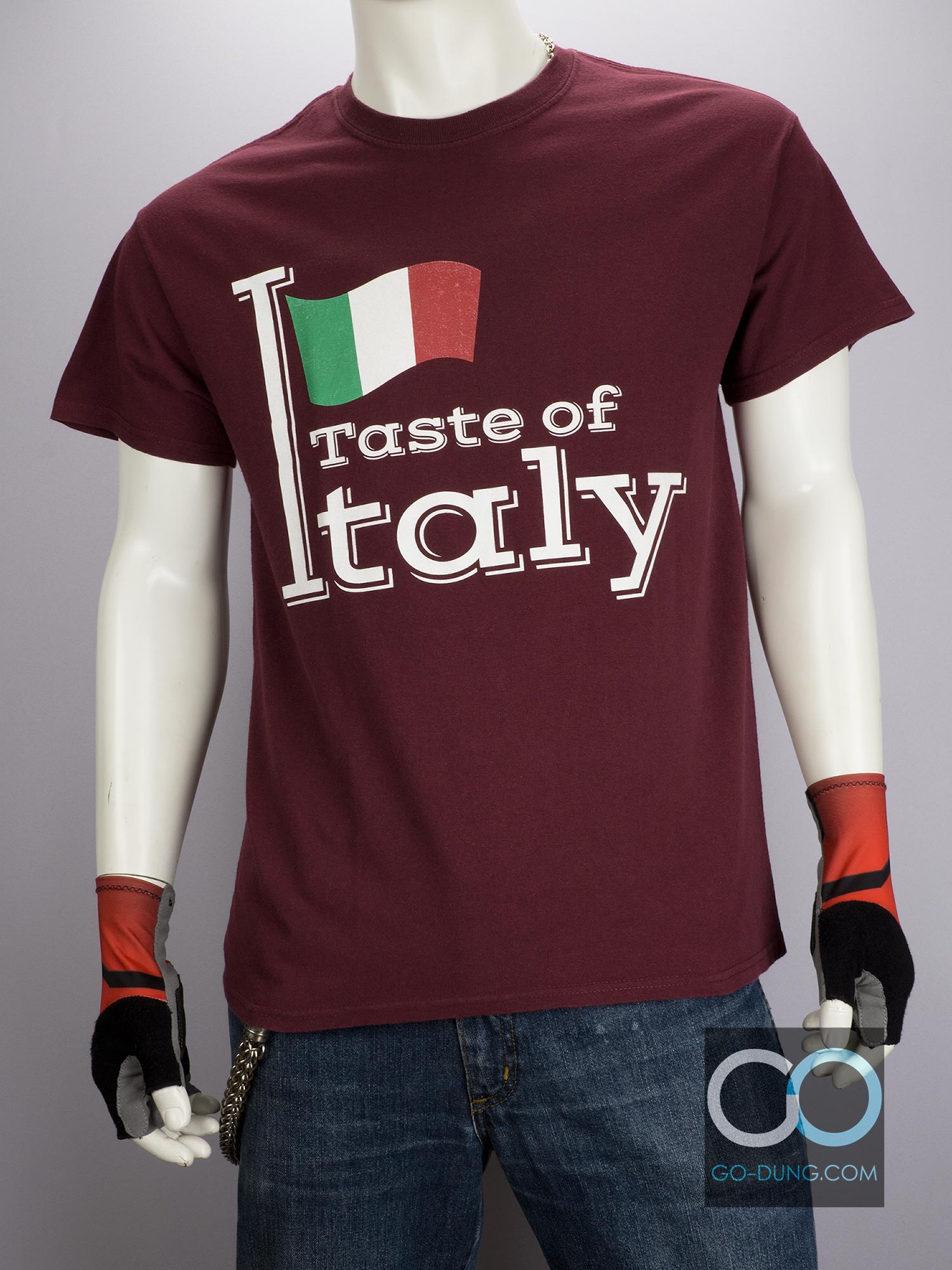 เสื้อยืดมือสอง TASTE OF ITALY CIAO! ผ้า 100 คอตตอน สวย น่าเก็บสะสม