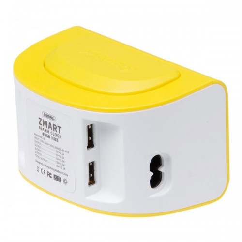 Remax RMC-05 Digital Alarm Clock with 4 USB