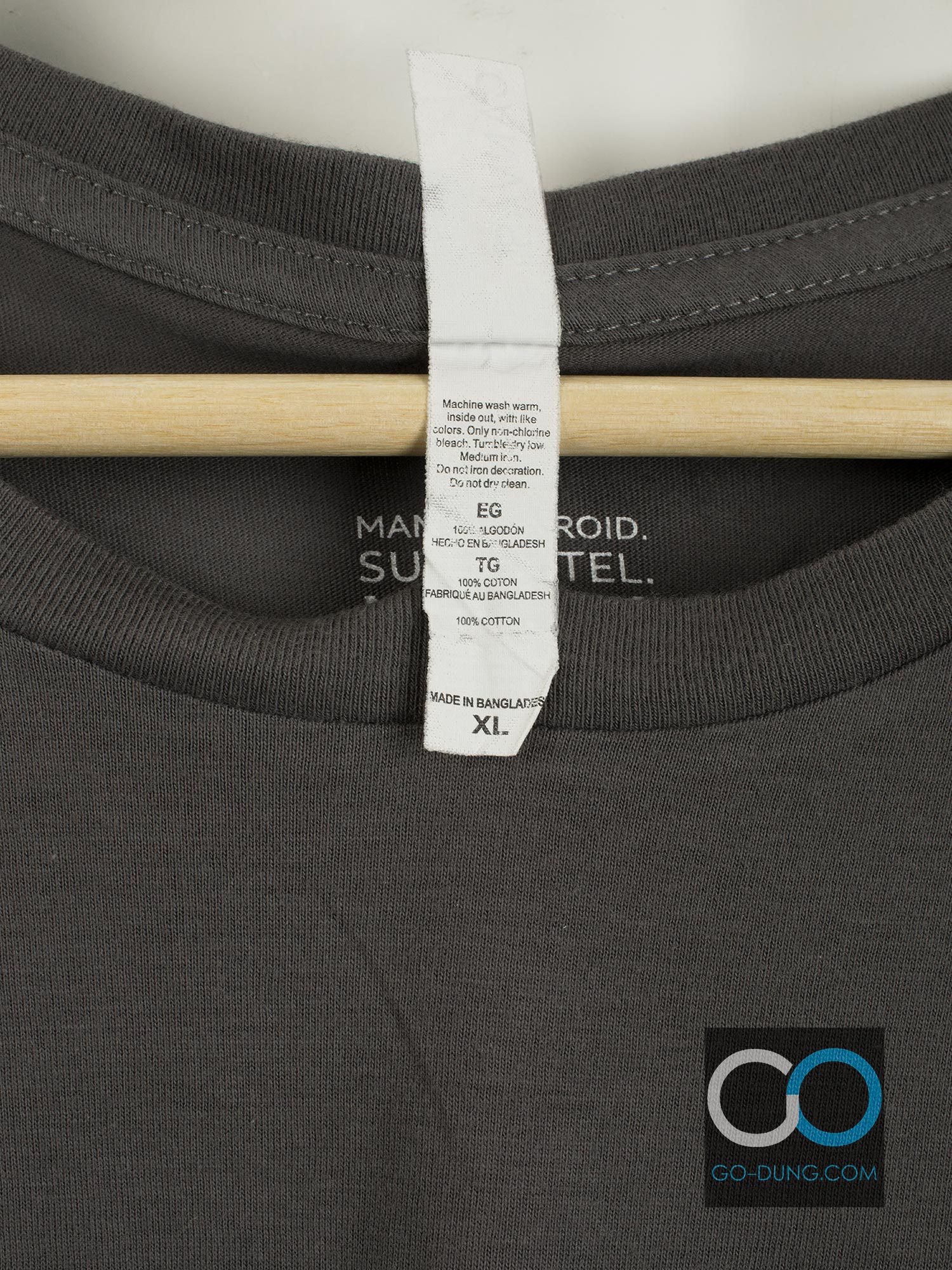 ขาย เสื้อยืดมือสอง INTEL ANDROID ผ้า 100 คอตตอน ยี่ห้อ CANVAS