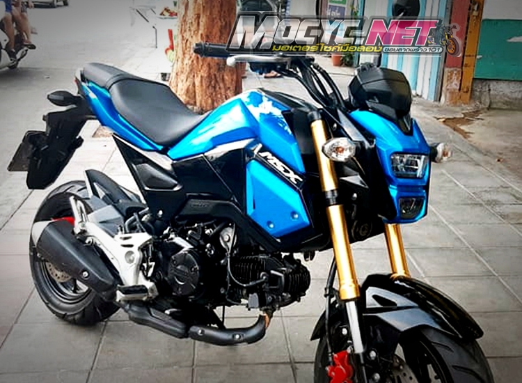 (( ขายแล้วครับ )) msx sf สีนํ้าเงิน ส่งพนมสารคามครับ