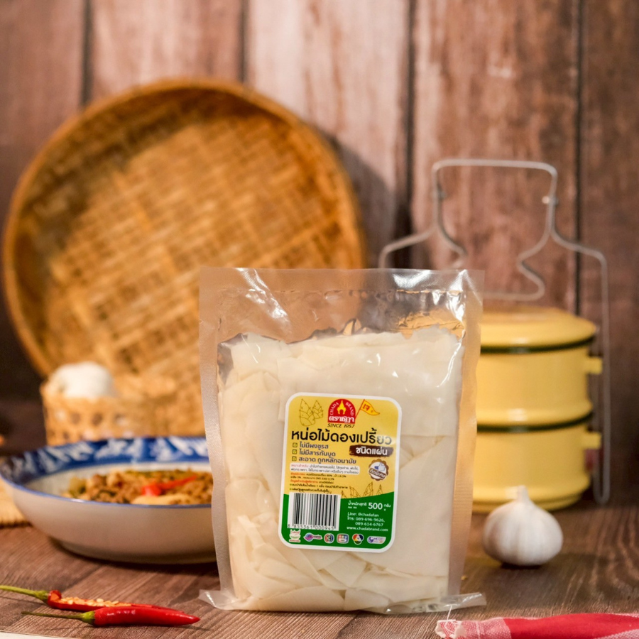 Chada Bamboo Shoots หน่อไม้ต้ม 500 กรัม 3 ชนิด หน่อไม้ พร้อมทาน ไม่ใส่ผงชูรส ตราชฎา