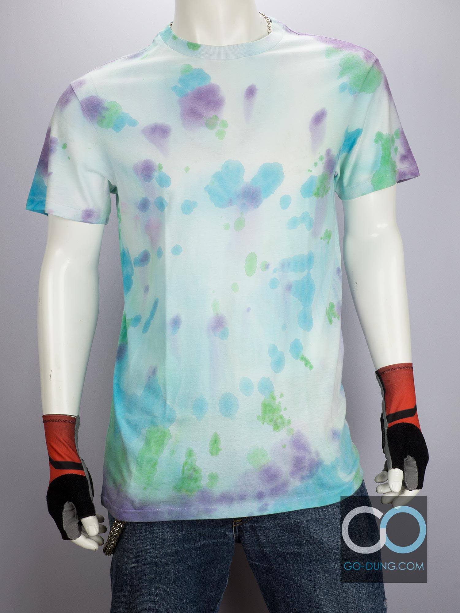 เสื้อยืดมือสอง MERONA เสื้อมัดย้อม สภาพดี สีสวย ผ้า 100 คอตตอน