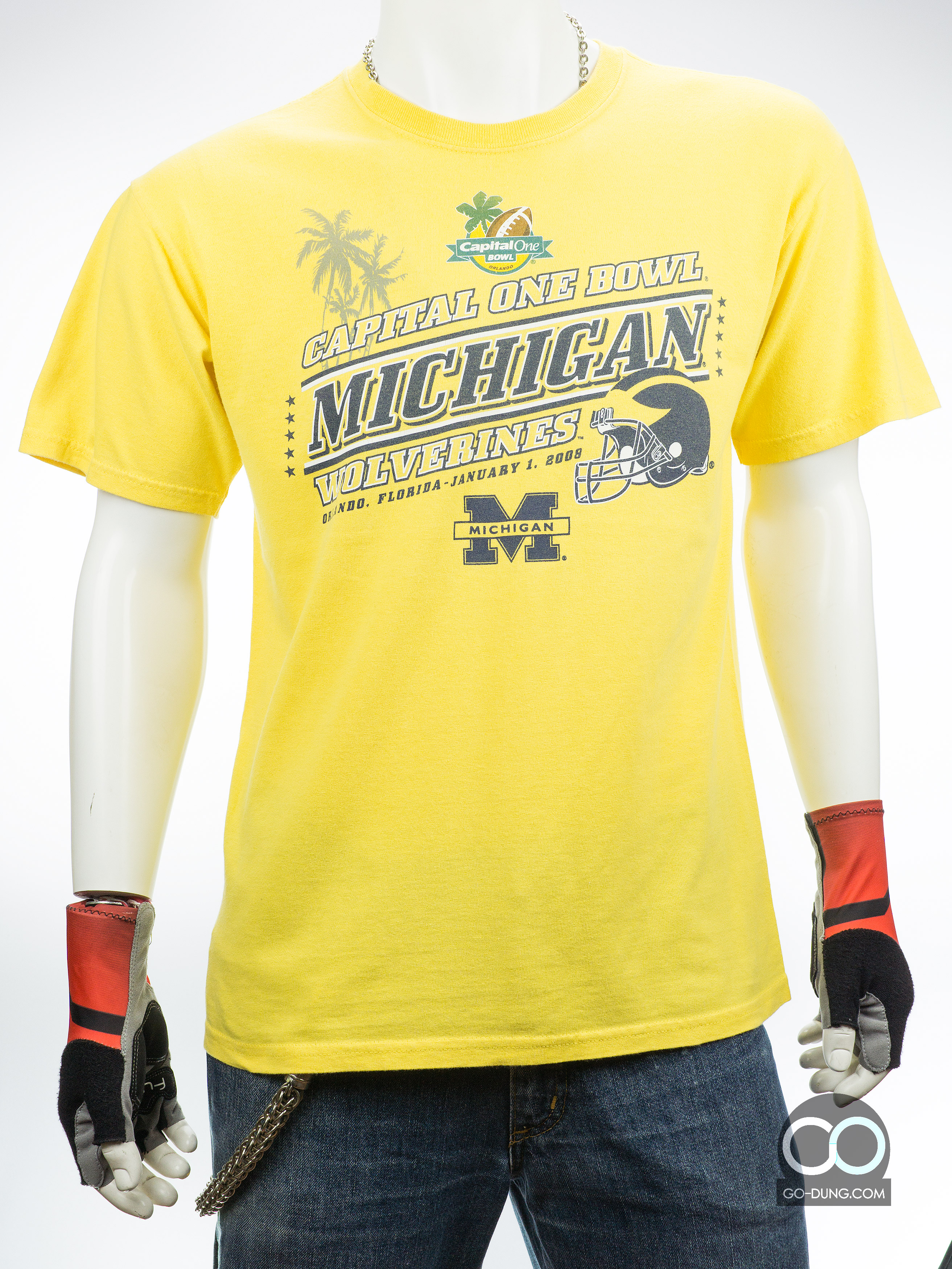 เสื้ออเมริกันฟุตบอลมือสอง GILDAN : CAPITAL ONE BOWL ผ้า 100 คอตตอน
