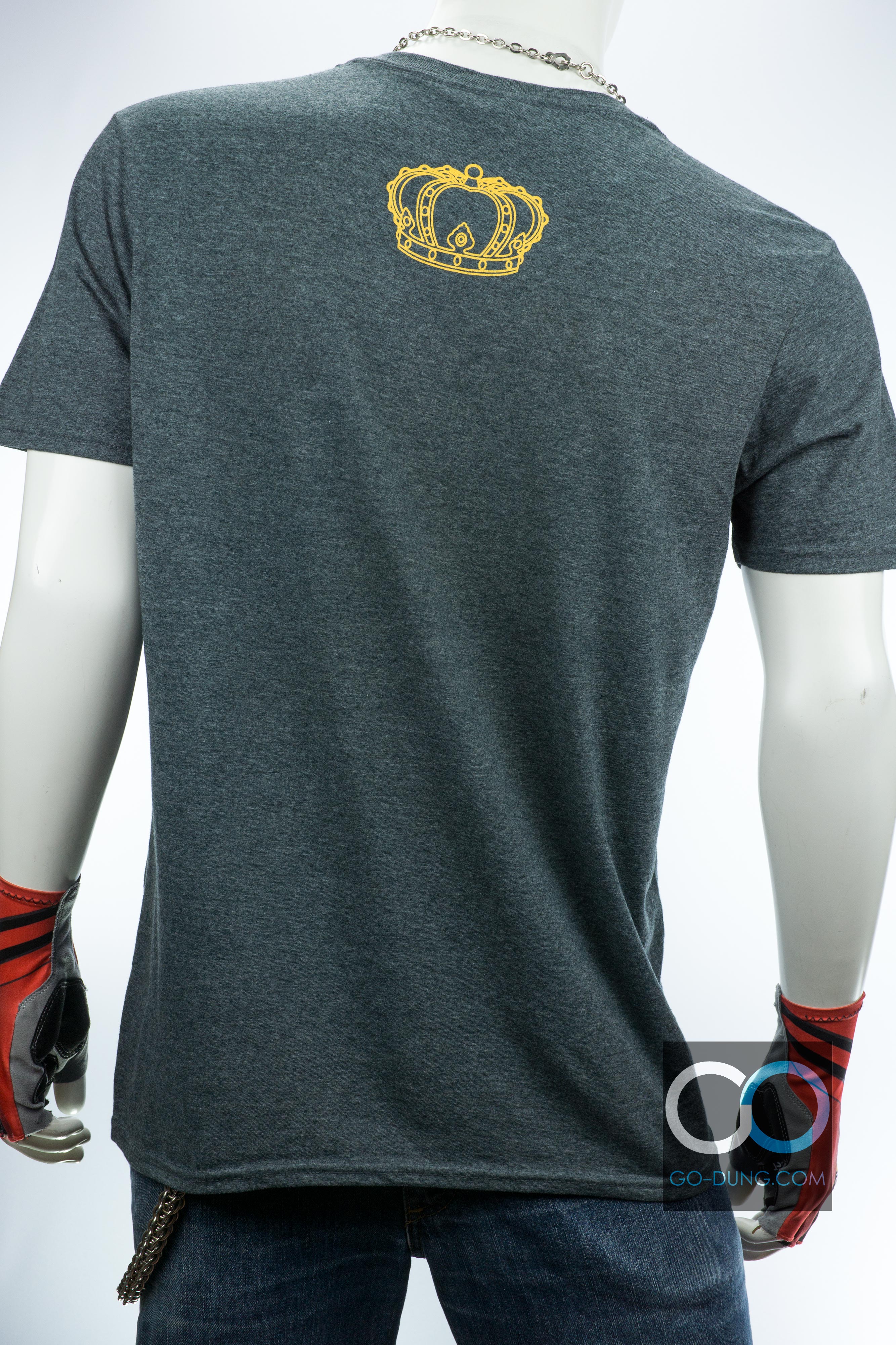 เสื้อยืดเหล้า มือสอง GILDAN : CROWN ROYAL ผ้าผสม 35/65 ผ้าบาง สภาพดี