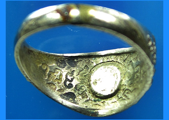 แหวนข้าวตอกพระร่วง หลวงพ่อสนิท วัดลำบัวลอย จ.นครนายก (no.2)