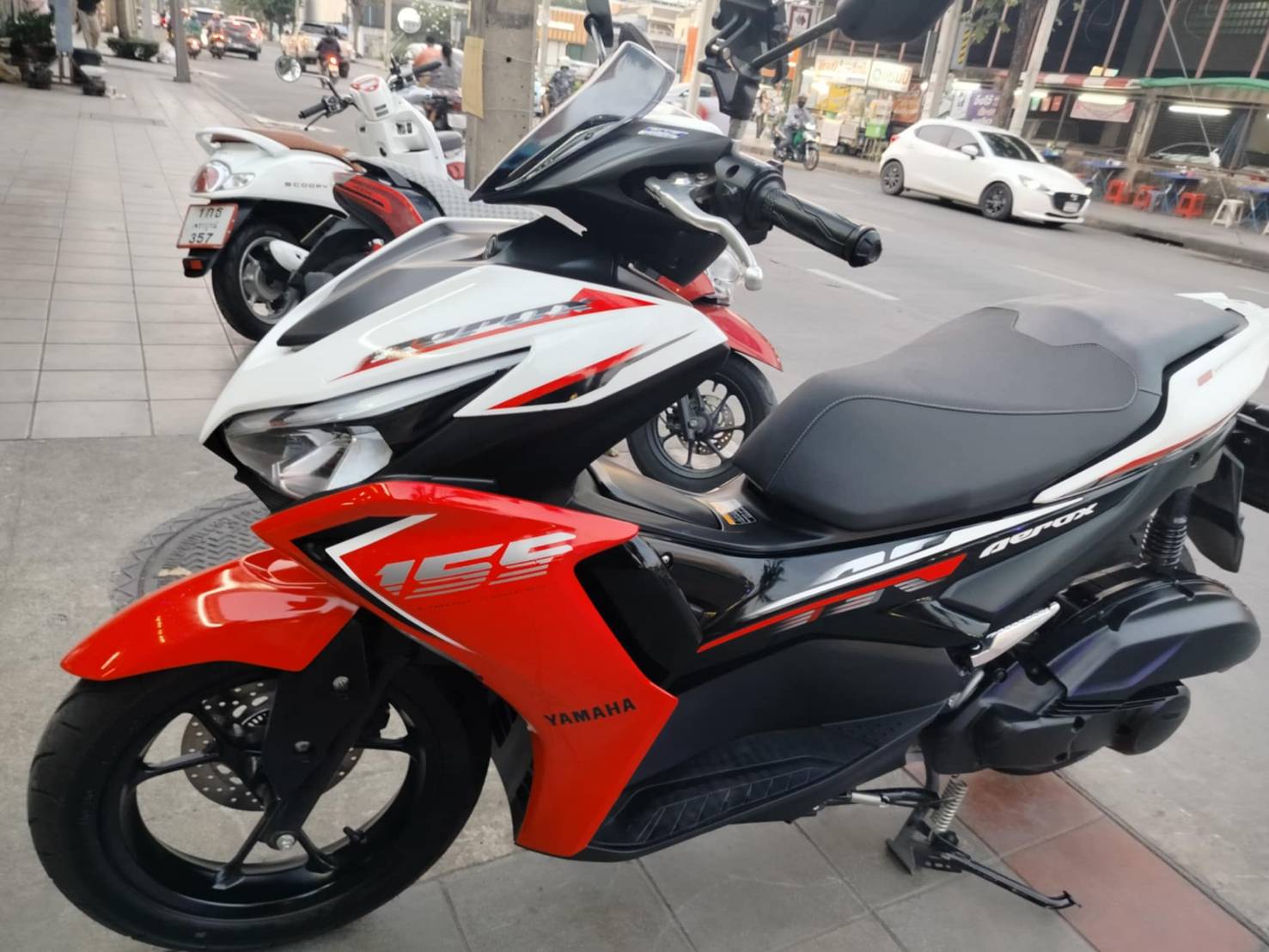 (ปิดการขายครับ) yamaha aerox wine connect รถ 7 เดือน จดกรกฎาคม 67