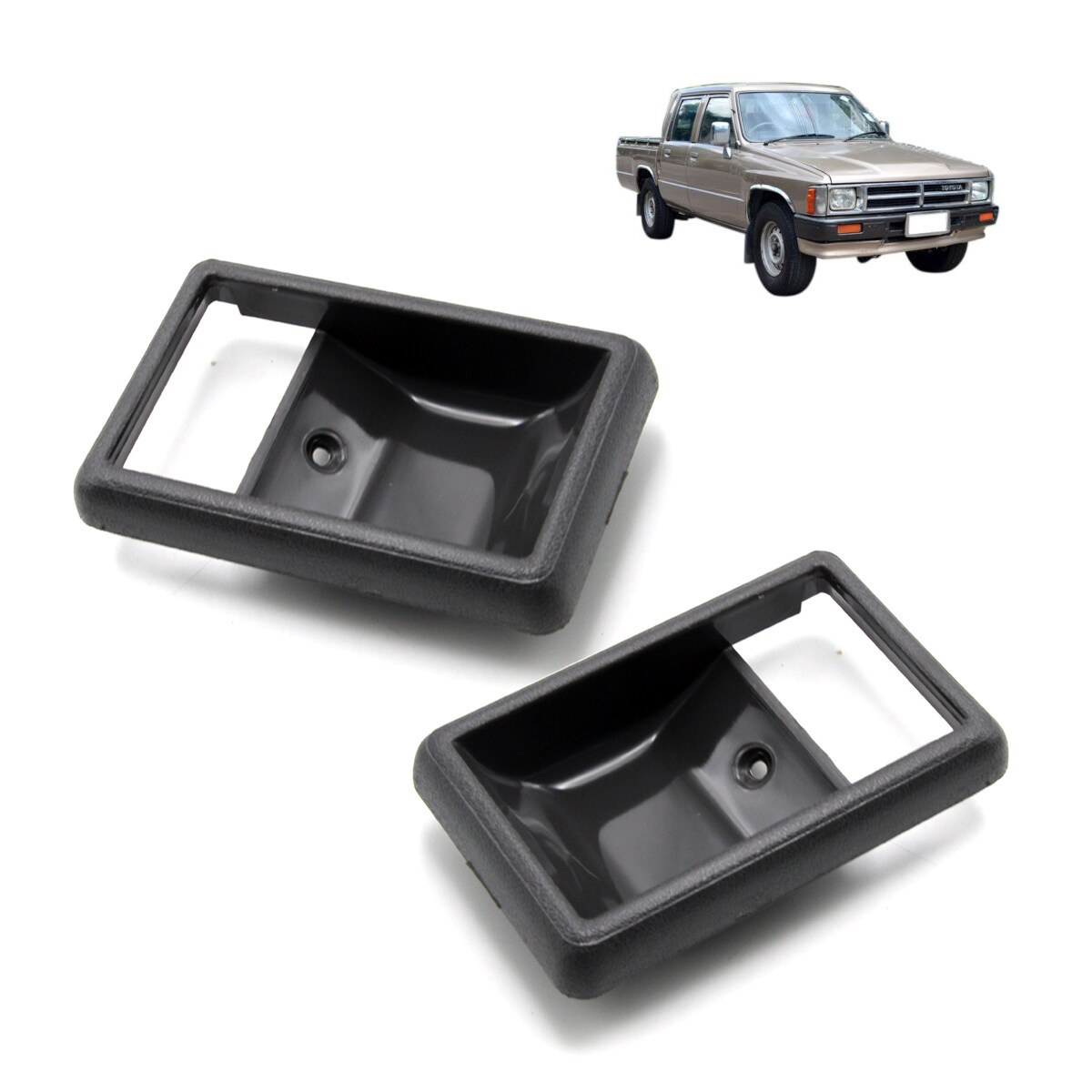 เบ้ามือเปิดประตู ในรถ TOYOTA HILUX HERO LN50 LN56 1983-1988