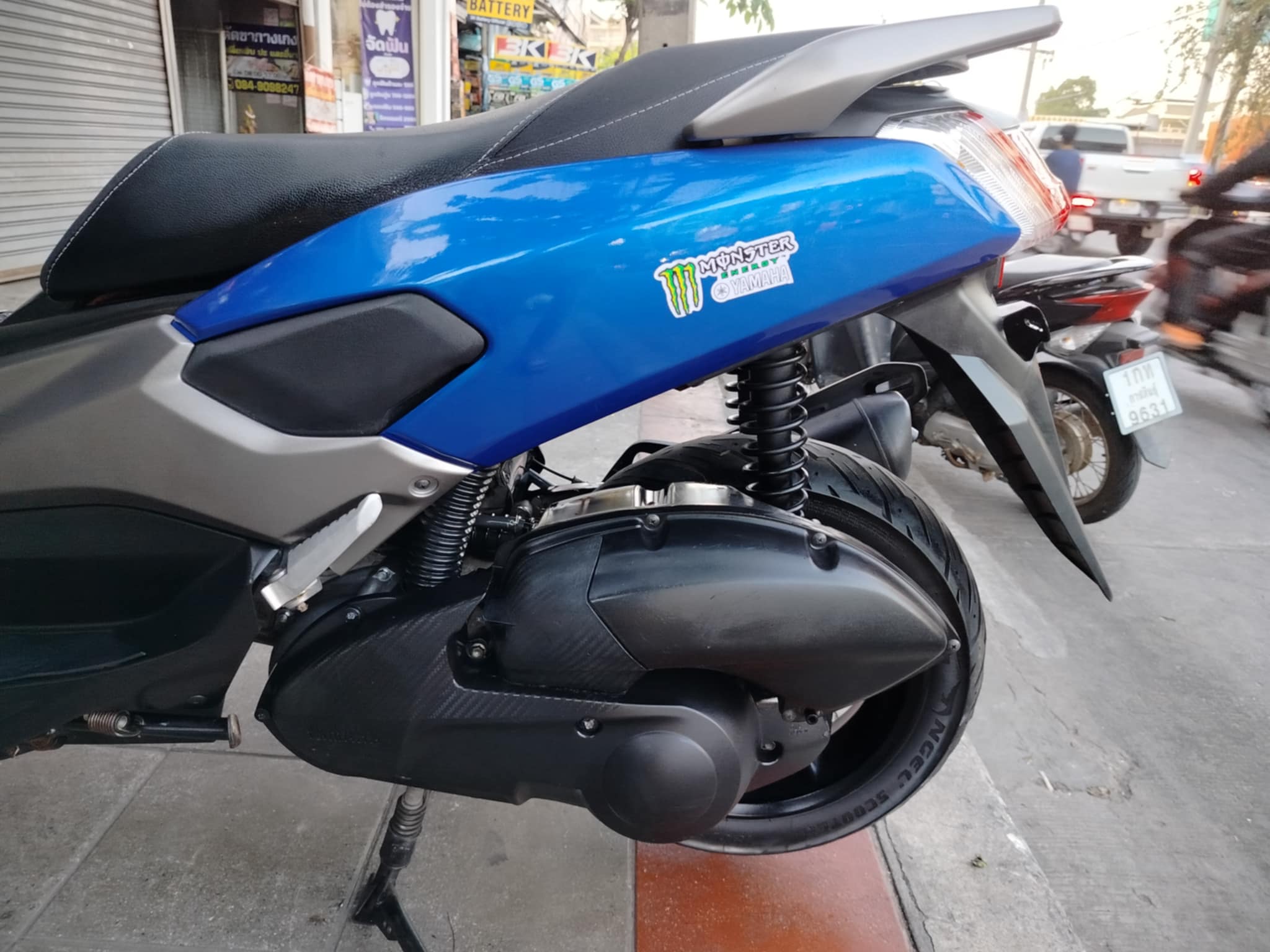 (ปิดการขาย) nmax 155 cc สีน้ำเงิน 2018 เบรค ABS หน้าหลัง