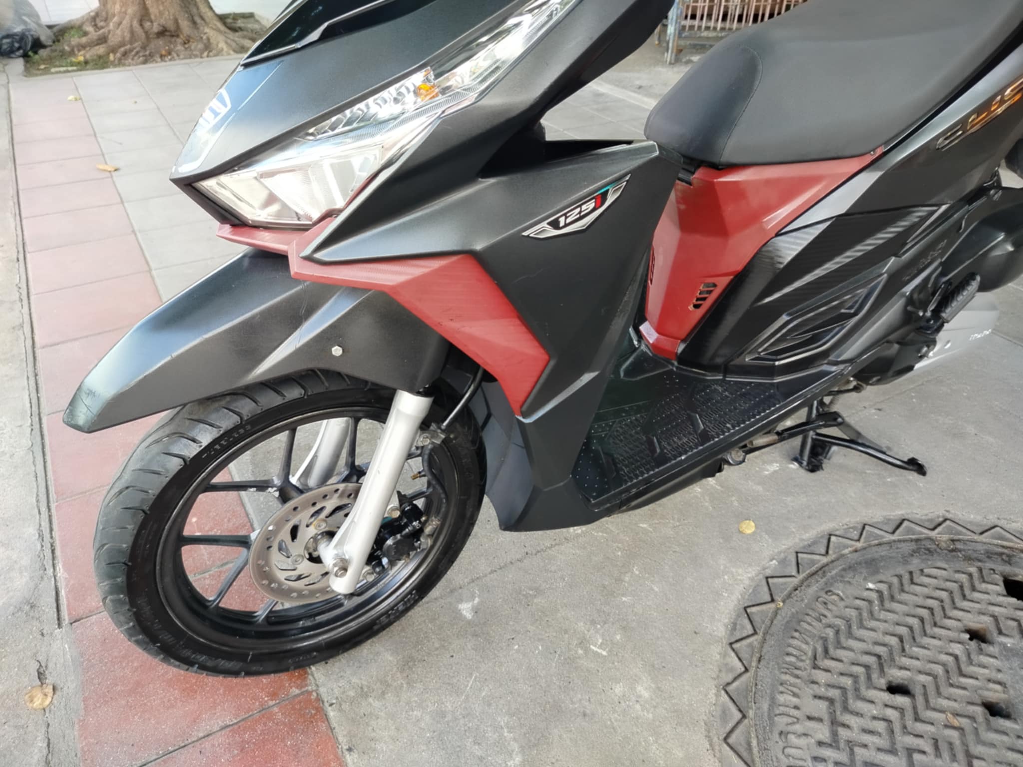 ปิดการขายครับผม click 125 led สีดำ ล้อแม็กตัวท็อป