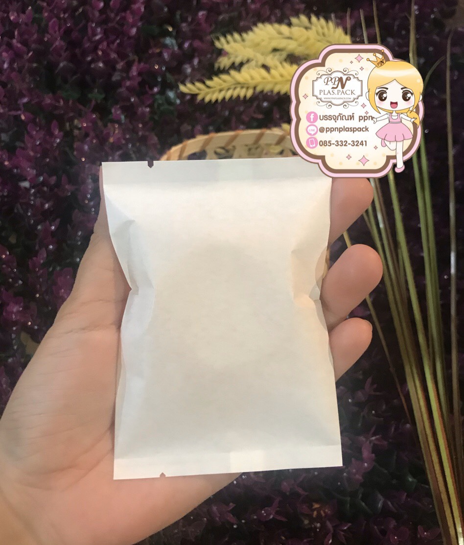 ซองกระดาษขาว ใส่สบู่ 50 g. ขนาด 8 X 11 cm.