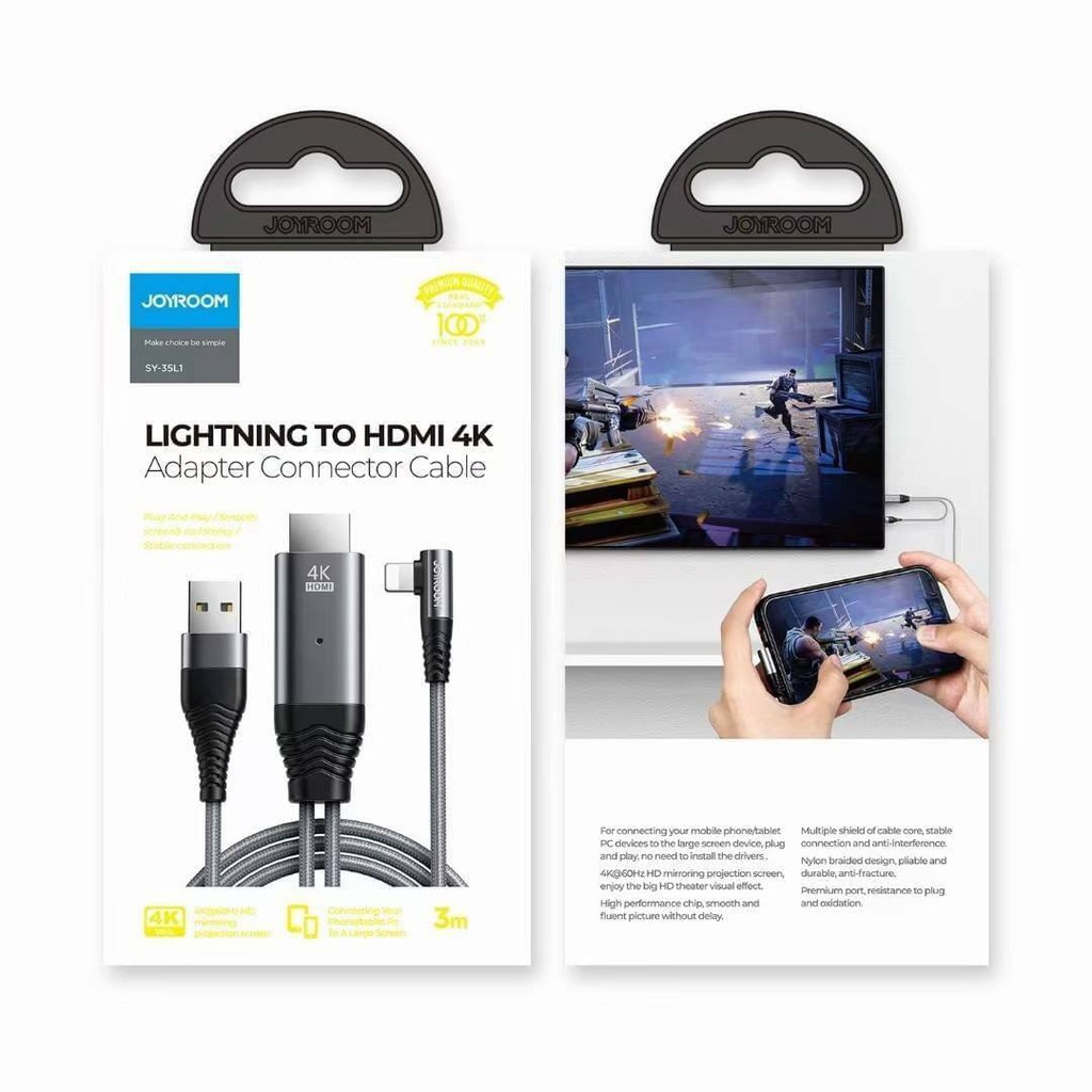 JOYROOM SY-35L1 ( Lightning To Hdmi 4K)