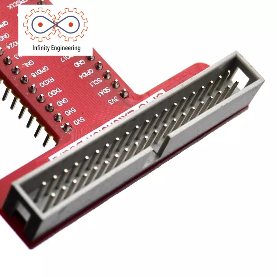 GPIO Cable + T-Cobbler Breakout สำหรับ Raspberry Pi 4B / 3B+