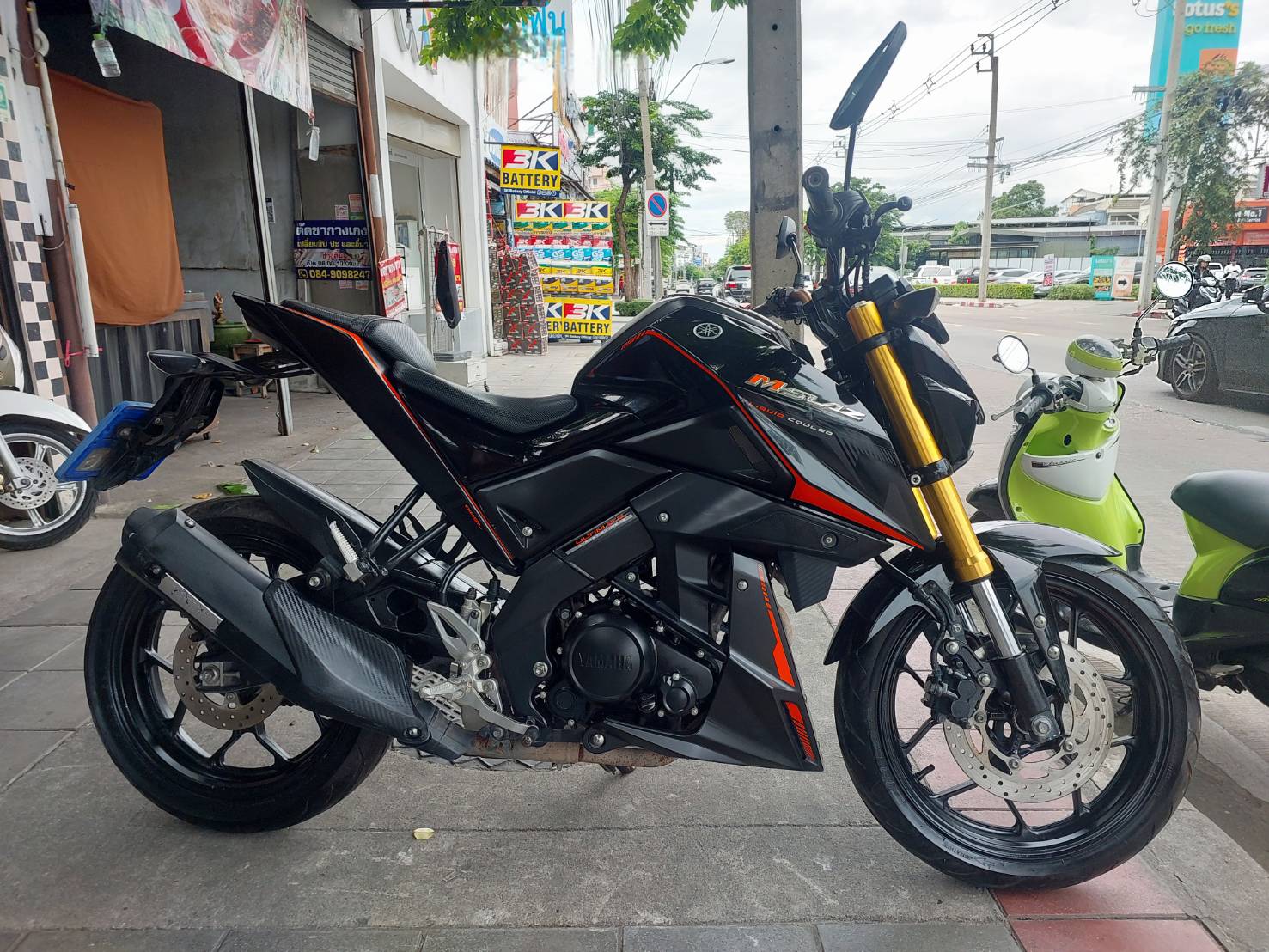 (ปิดการขาย) mslaz 2018 สีดำส้ม ปีสูง ไมล์น้อยน็อตใสๆครับ