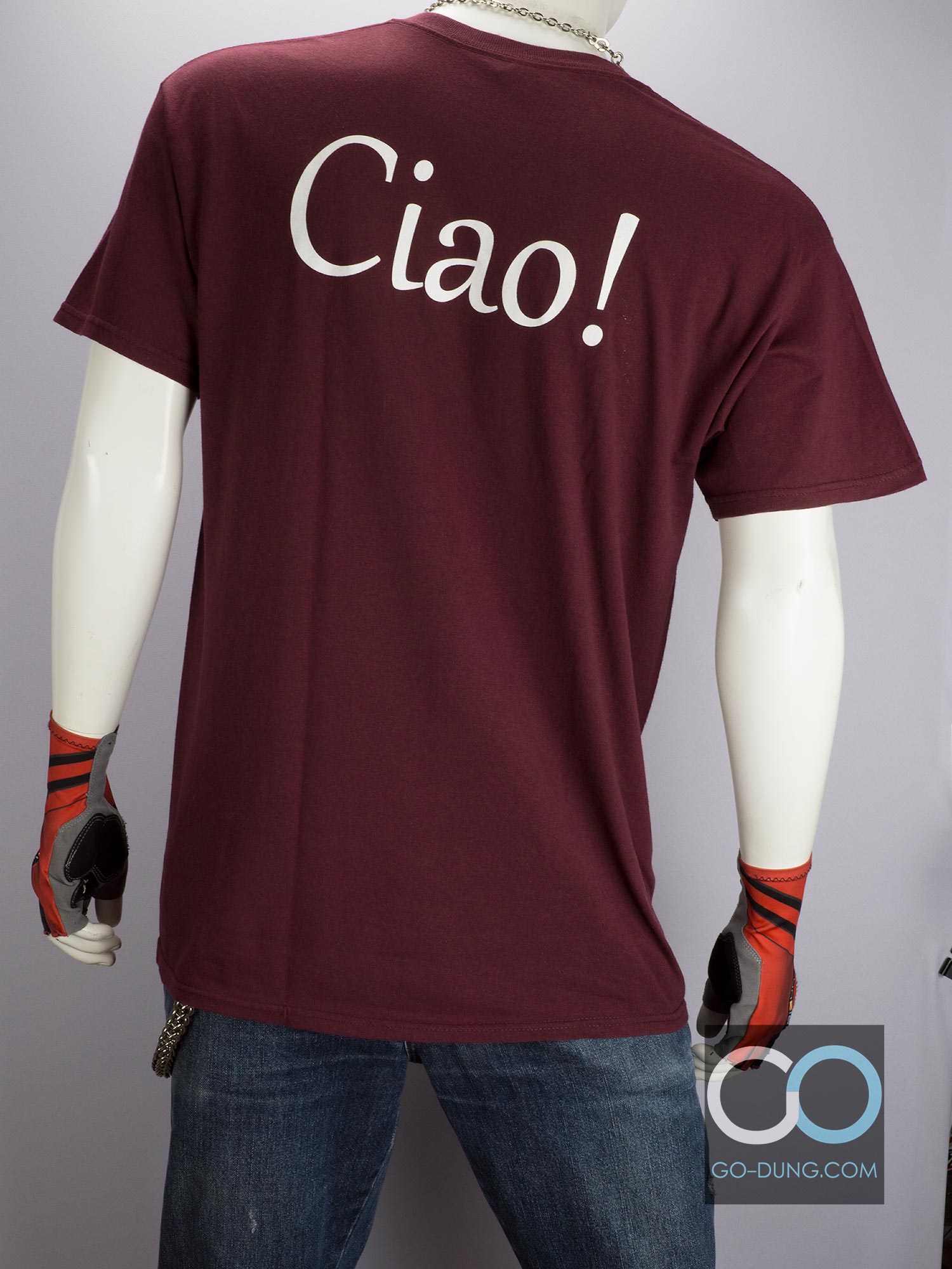 เสื้อยืดมือสองTaste of Italy ผ้า 100 คอตตอน ยี่ห้อ Gildan