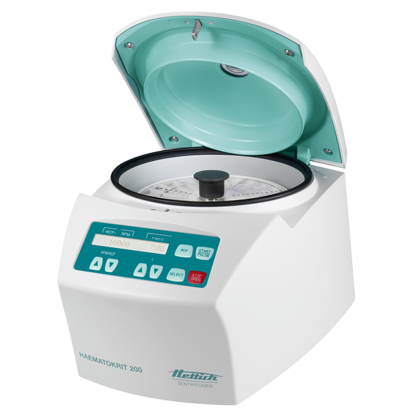 เครื่องปั่นฮีมาโตคริท Haematocrit Centrifuge Hettich Haematokrit 200