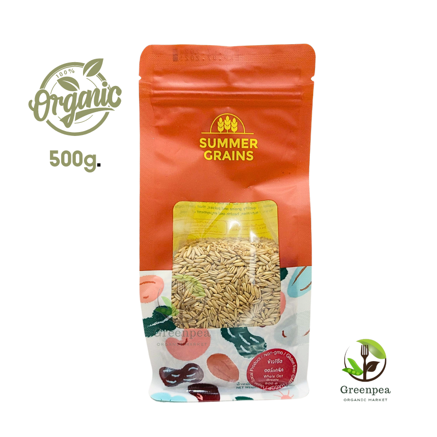 Summer grains ข้าวโอ๊ต เต็มเมล็ด 500 กรัม