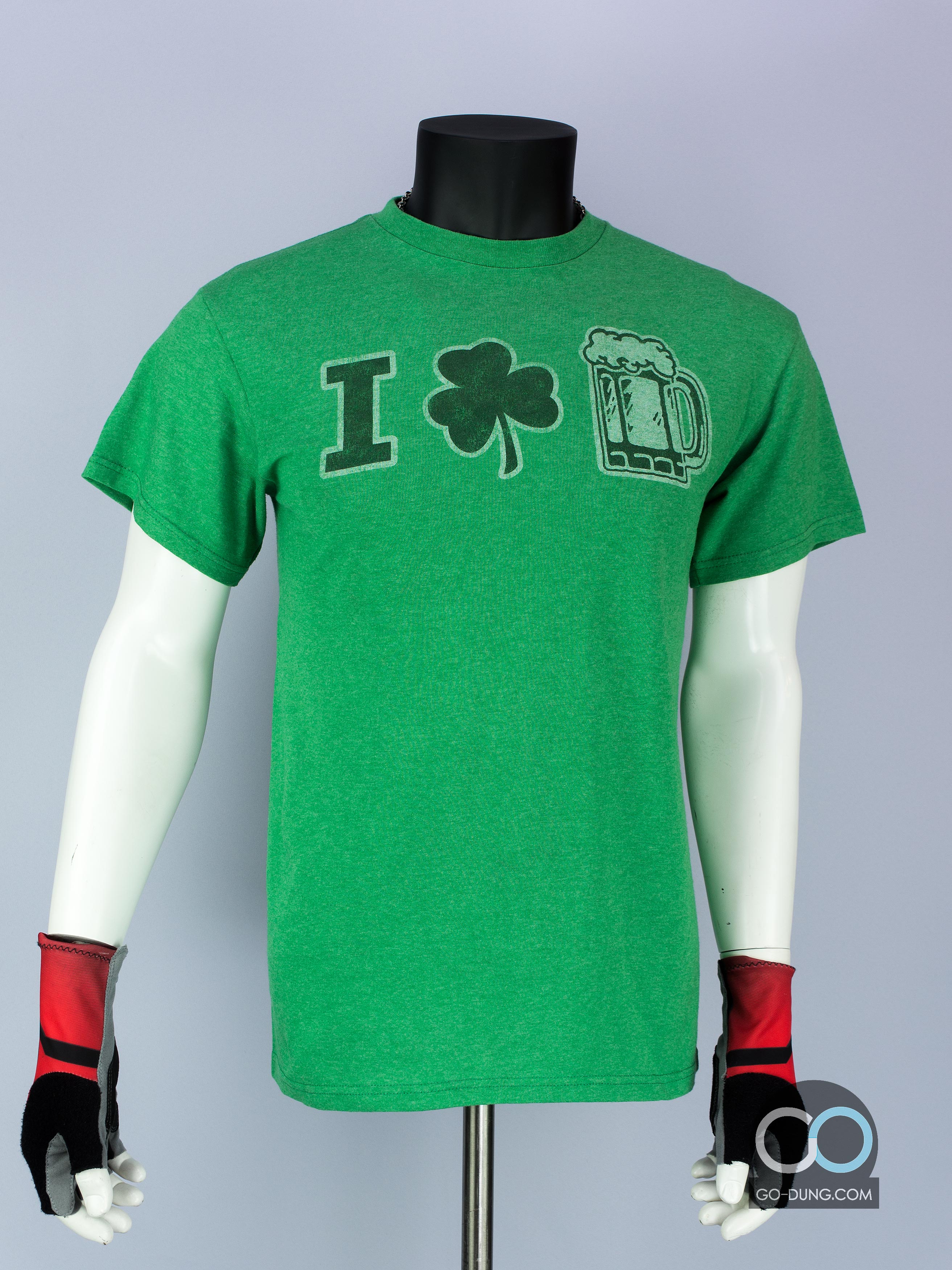 เสื้อยืดมือสอง DELTA : I LOVE BEER ผ้าบาง ผ้า 50/50