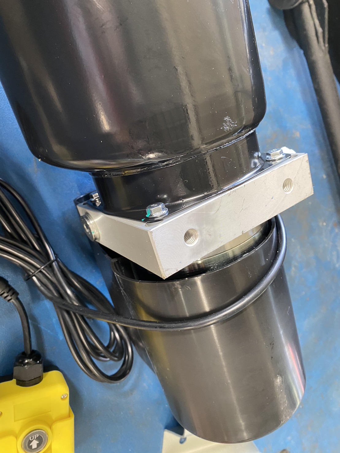 ชุดดั้มพ์ไฮดรอลิค1.5ตัน แกน 50 มม. พร้อมปั้มไฟฟ้า12V ชุดดั้มพ์สำหรับรถเล็ก รถปิคอัพ4x2 รถกระบะ