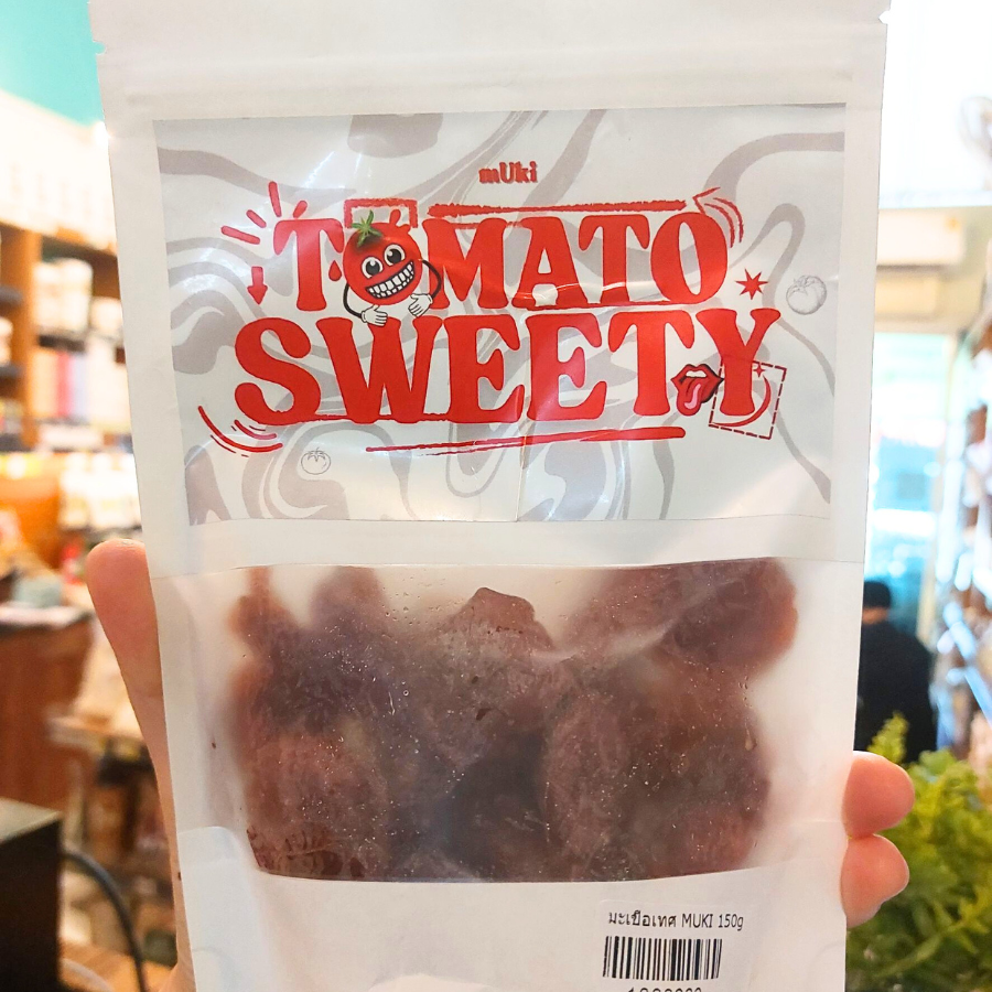 MUKI Tomato Sweety 150 กรัม มะเขือเทศ หวาน อร่อย ทานง่าย เปรี้ยวหวานลงตัว หนึบหนับ