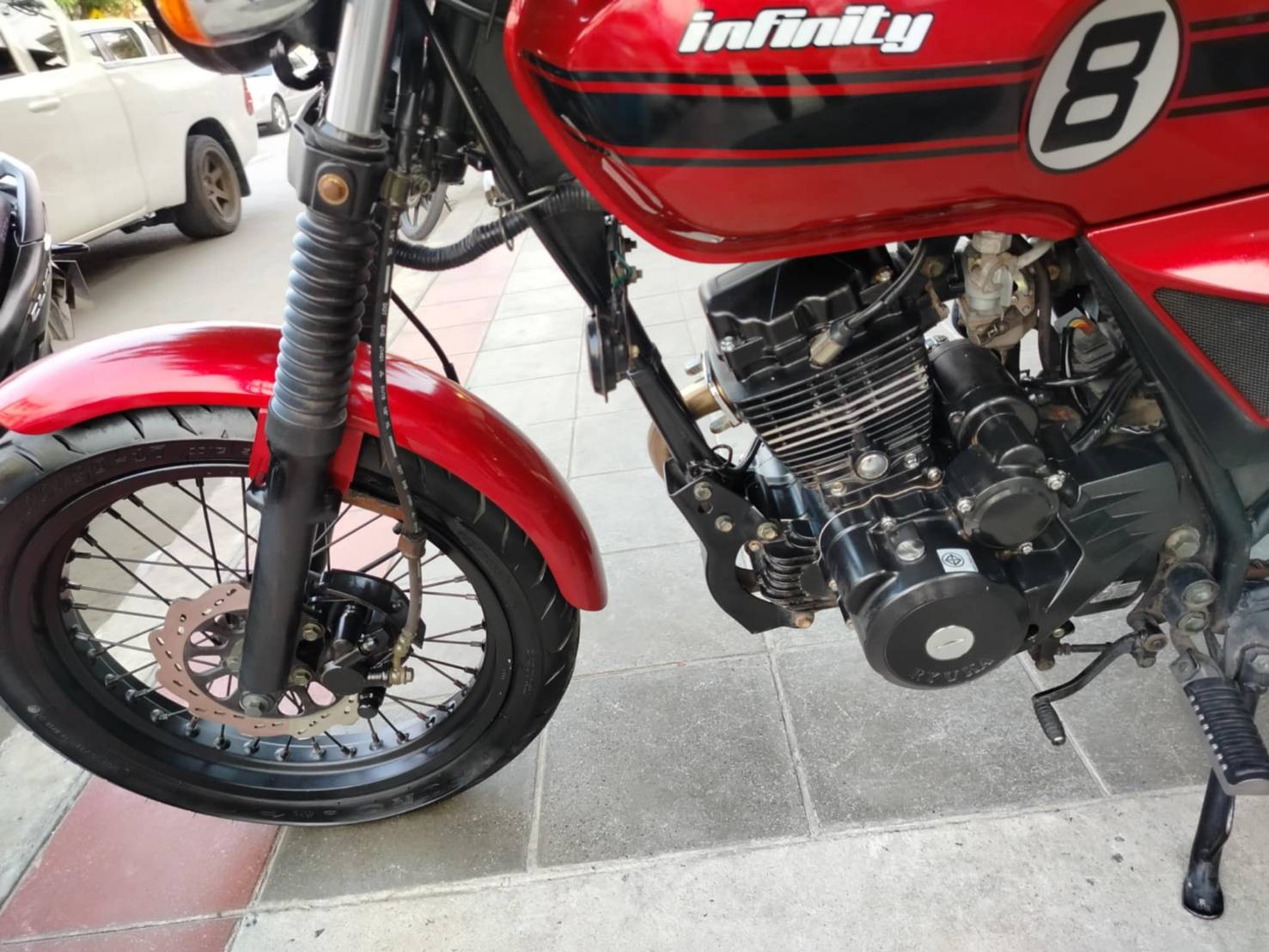 ปิดการขาย สีแดงครับ rk125