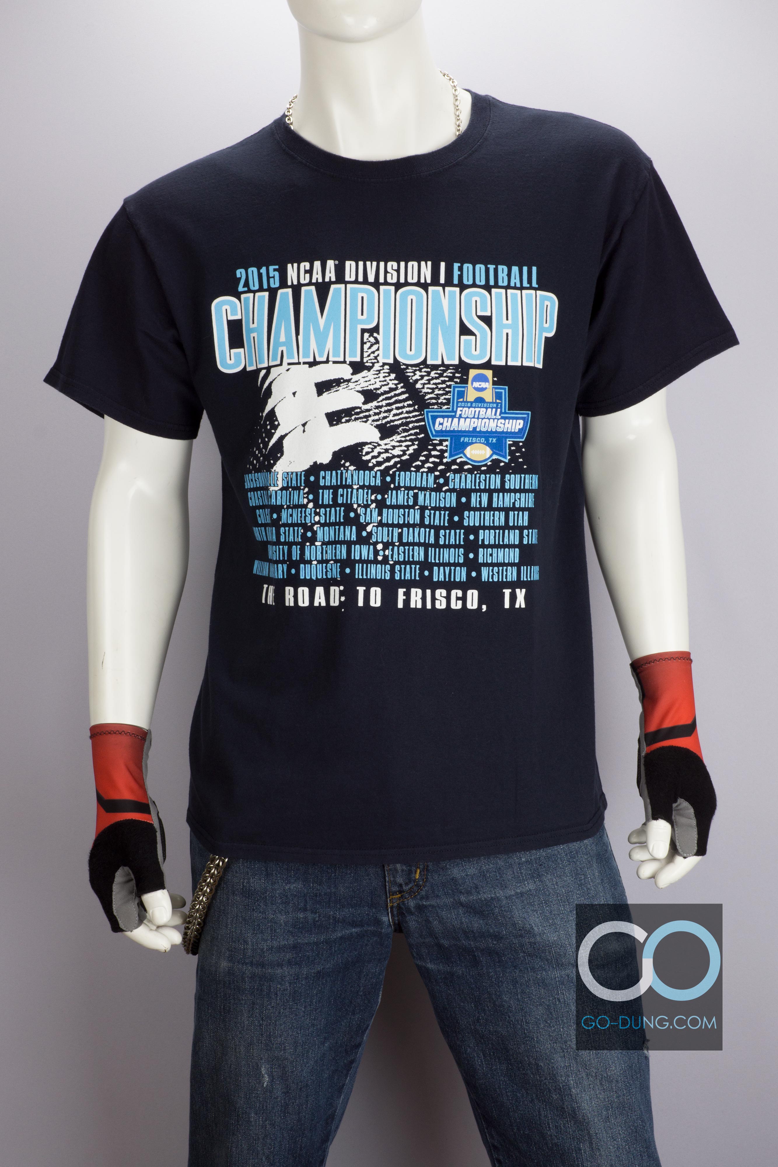 เสื้อยืดมือสอง GEAR : 2015 DIVISION FOOTBALL CHAMPIONSHIP ผ้า 100 คอตตอน
