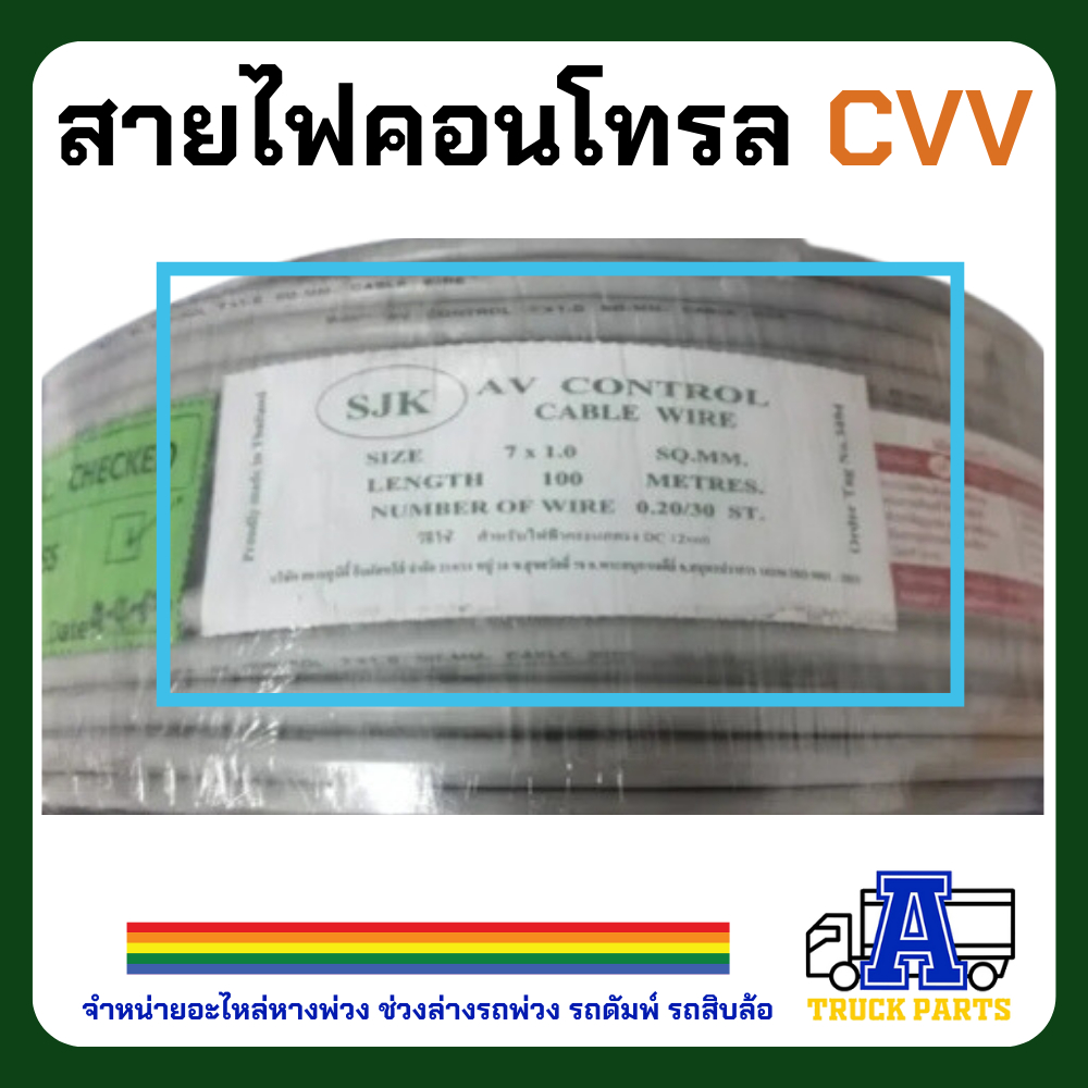 สายไฟทองแดงเต็ม 5Cx1.0 7Cx1.0 10Cx1.0 12Cx1.0(ตัดแบ่ง) สายไฟคอนโทรล สายมัลติคอร์ AV/DC