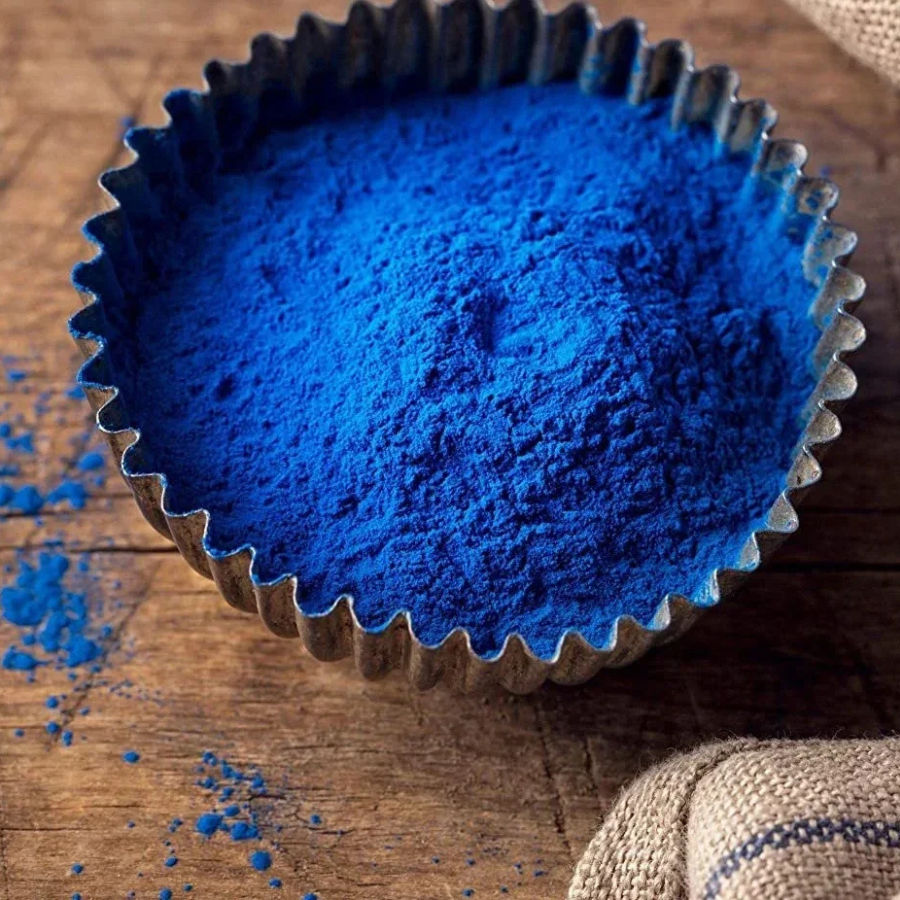 Rawganiq Blue Spirulina Powder (E18) ผง สาหร่ายสไปรูลิน่าสีน้ำเงิน ออร์แกนิค เกรด E18 ขนาด 40 กรัม สาหร่ายสไปรูลิน่าสีน้ำเงิน รอแกนิค