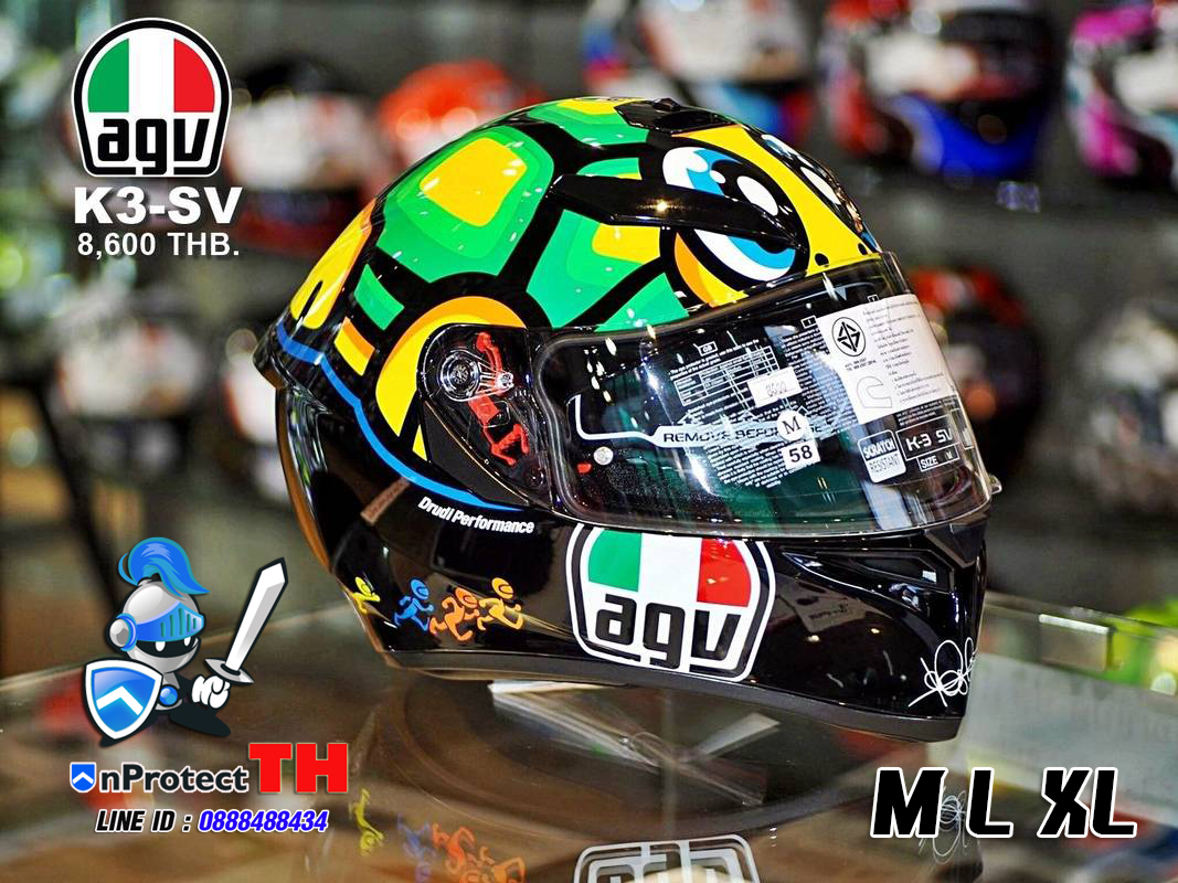 หมวกกันน็อค AGV K-3 SV GRAPHIC 2018