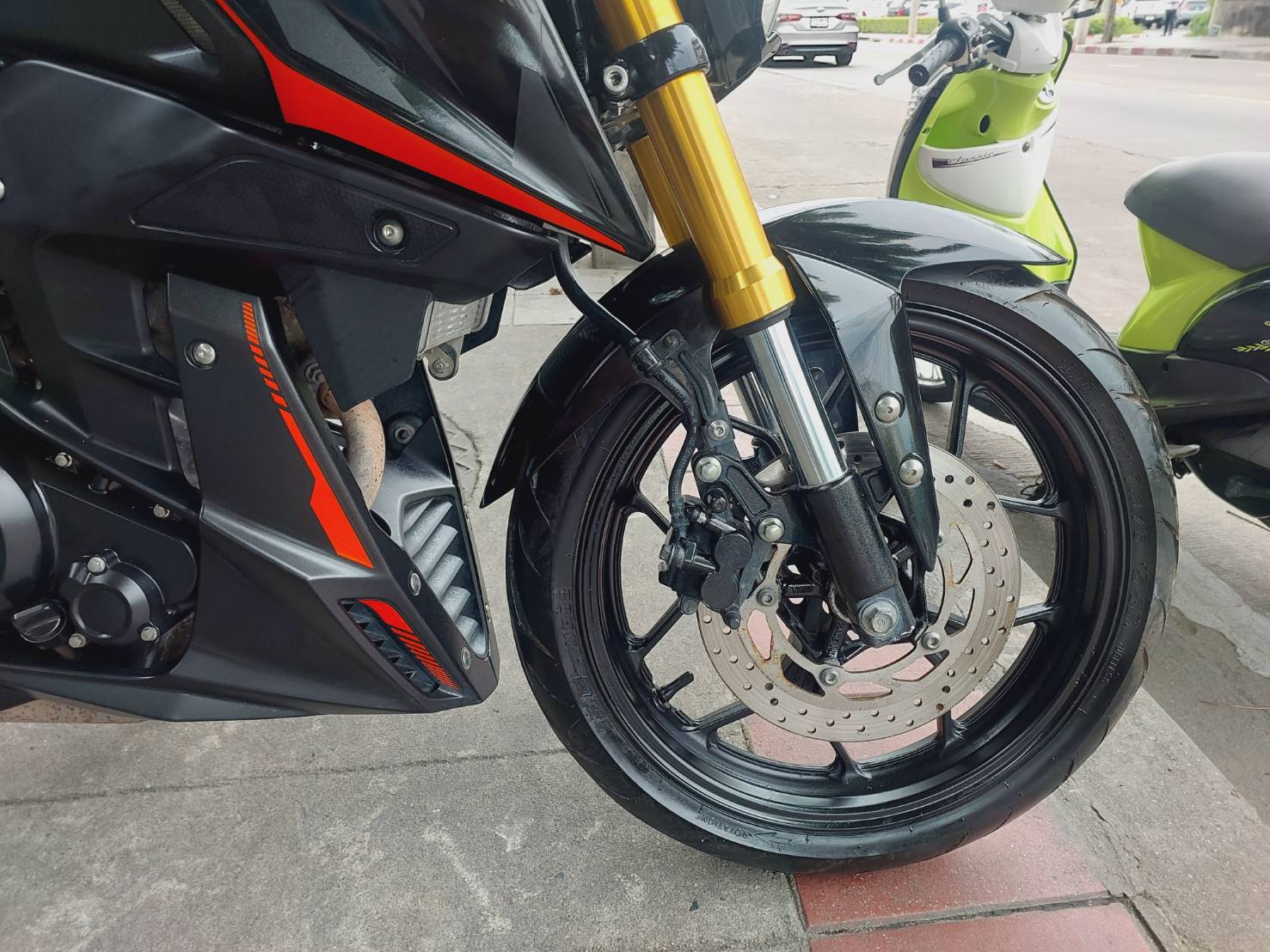 (ปิดการขาย) mslaz 2018 สีดำส้ม ปีสูง ไมล์น้อยน็อตใสๆครับ