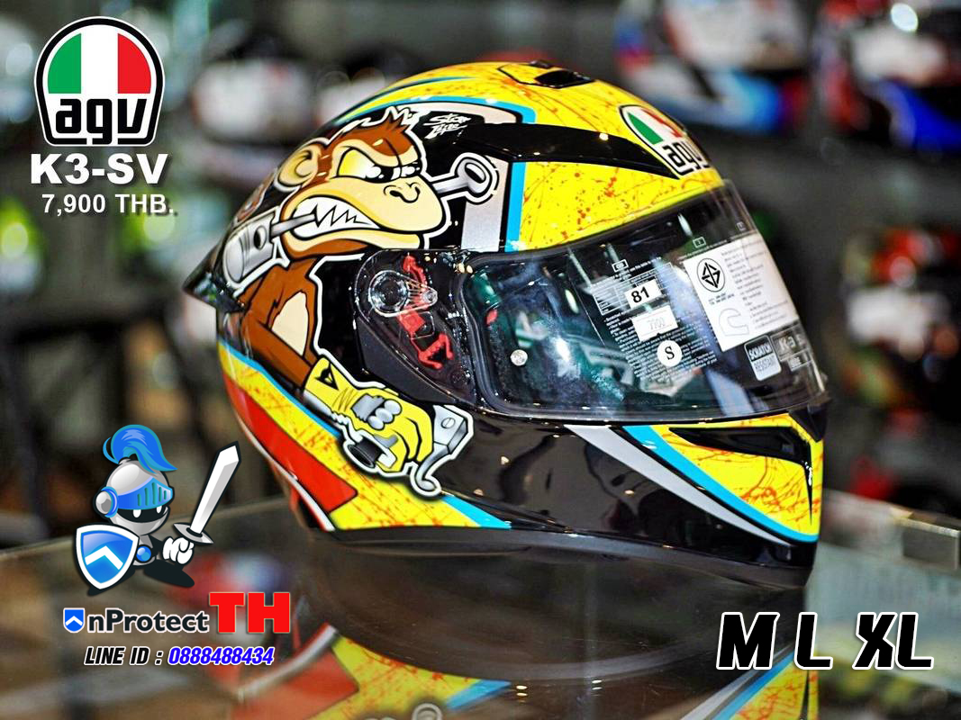 หมวกกันน็อค AGV K-3 SV GRAPHIC 2018