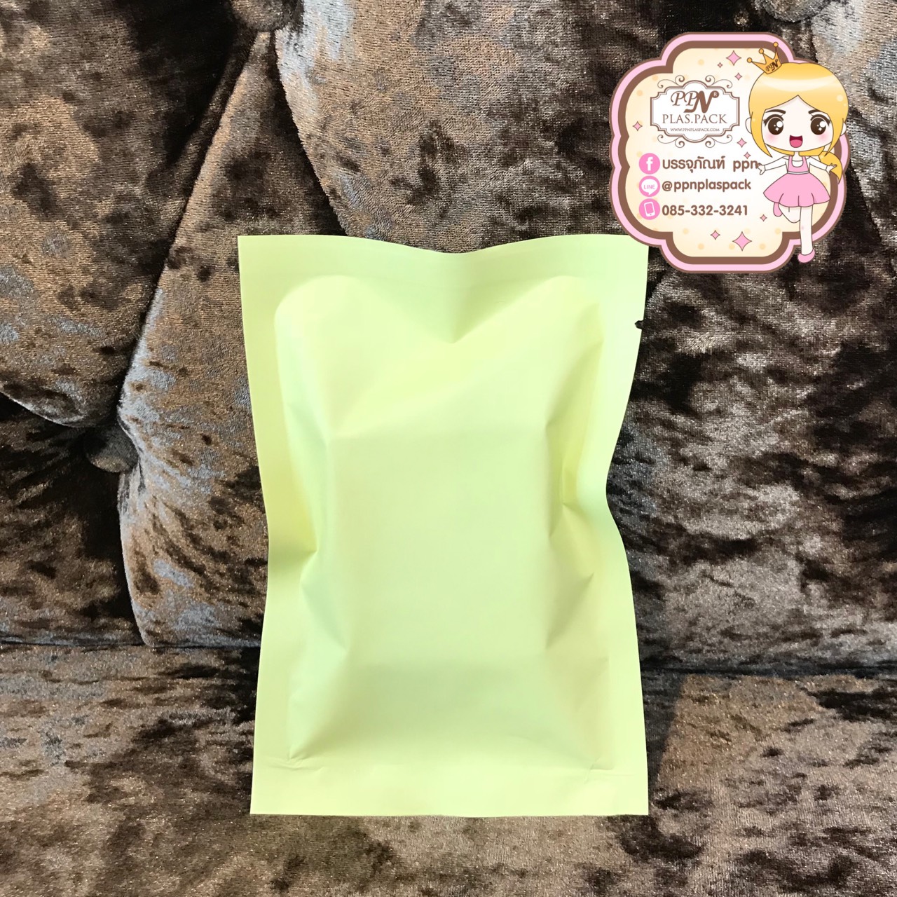 ซองฟรอยส์ สีเหลืองพาสเทล ใส่สบู่ 30 g. ขนาด 3 X 5 นิ้ว