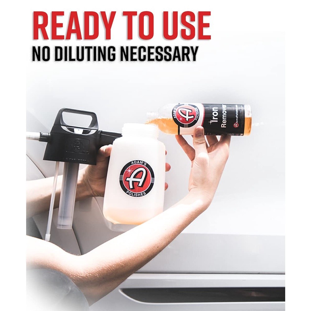 Adam's Iron Remover (16 oz/473 ml) ผลิตภัณท์น้ำยาขจัดคราบฝุ่นเบรคและผงเหล็ก