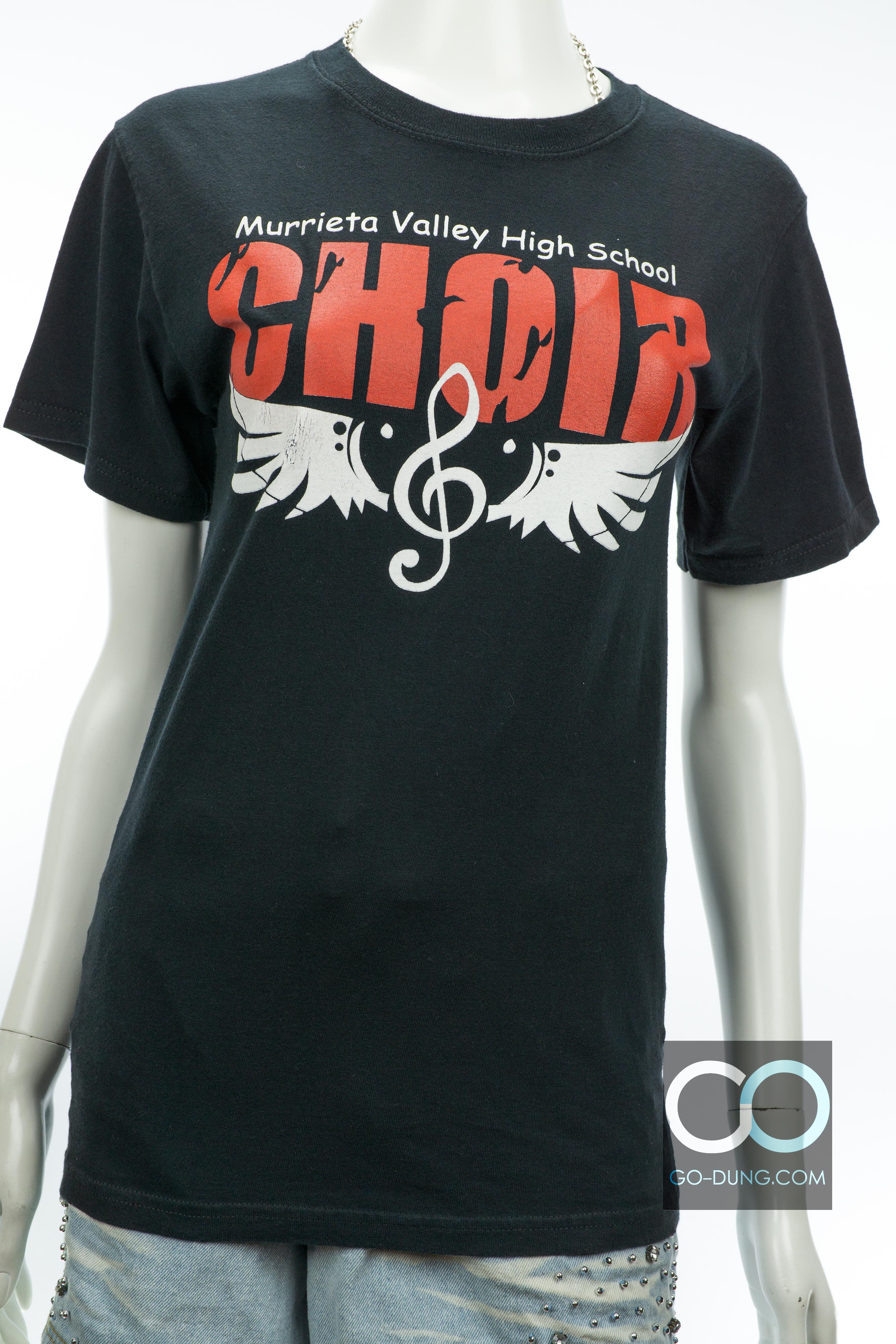 เสื้อยืดมือสอง USA PORT AND COMPANY : MURRIETA VALLEY HIGH SCHOOL CHOIR ผ้า 100 คอตตอน
