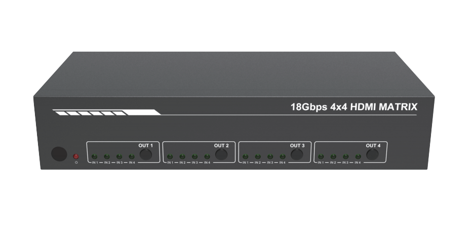 VACOTEK H-MX44B 4x4 4K HDMI Matrix Switch