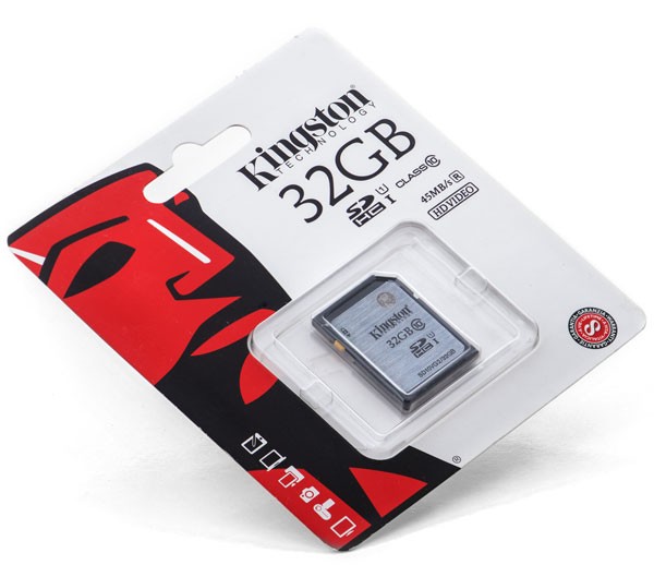 Card 32GB Kingston (SD10VG2, Class 10)