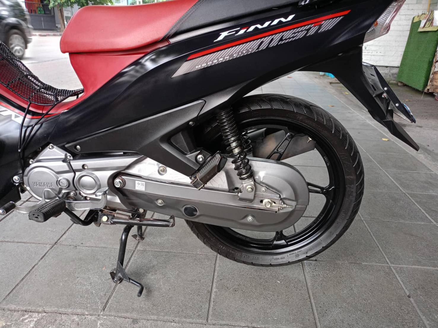 (ปิดการขาย) Yamaha finn สีดำ ล้อแม็กซ์ สต้าทมือ โปรโมชั่น